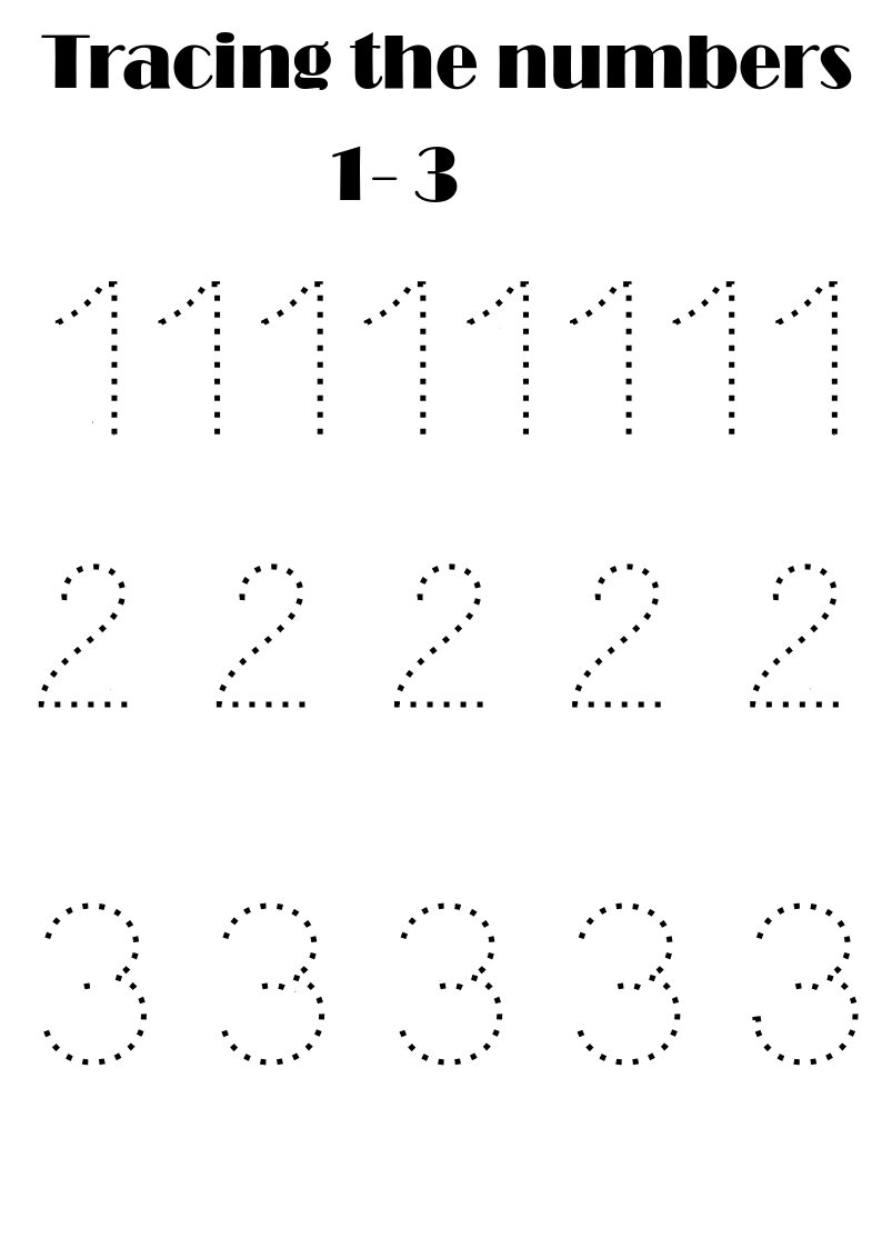 Number Tracing Free