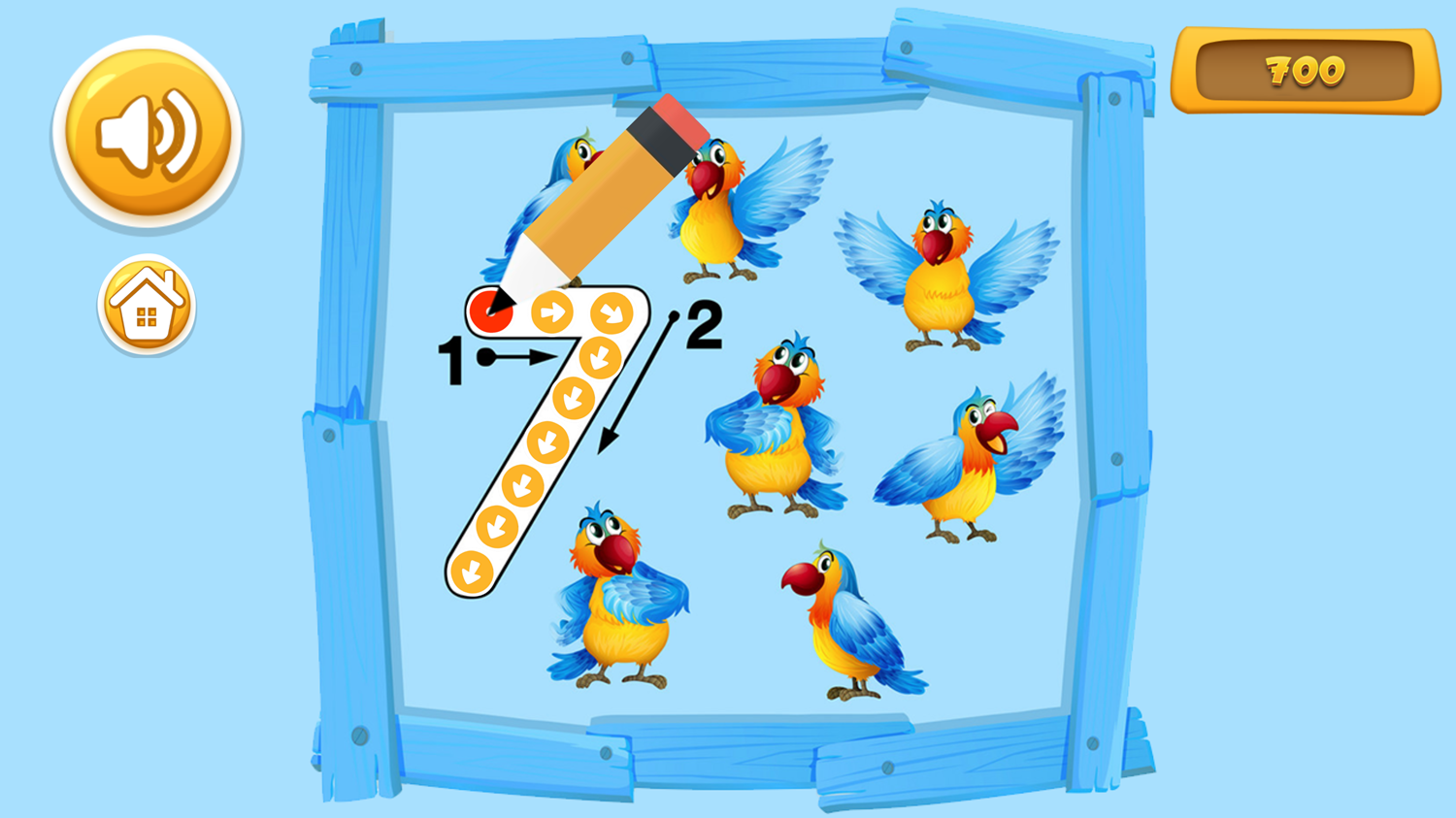 Number Tracing Game For Kids Children Learn To Trace Numbers