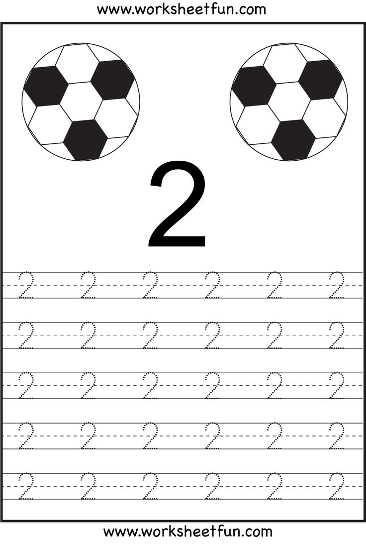 Number Tracing Worksheets For Kindergarten 1 10 Ten Worksheets 