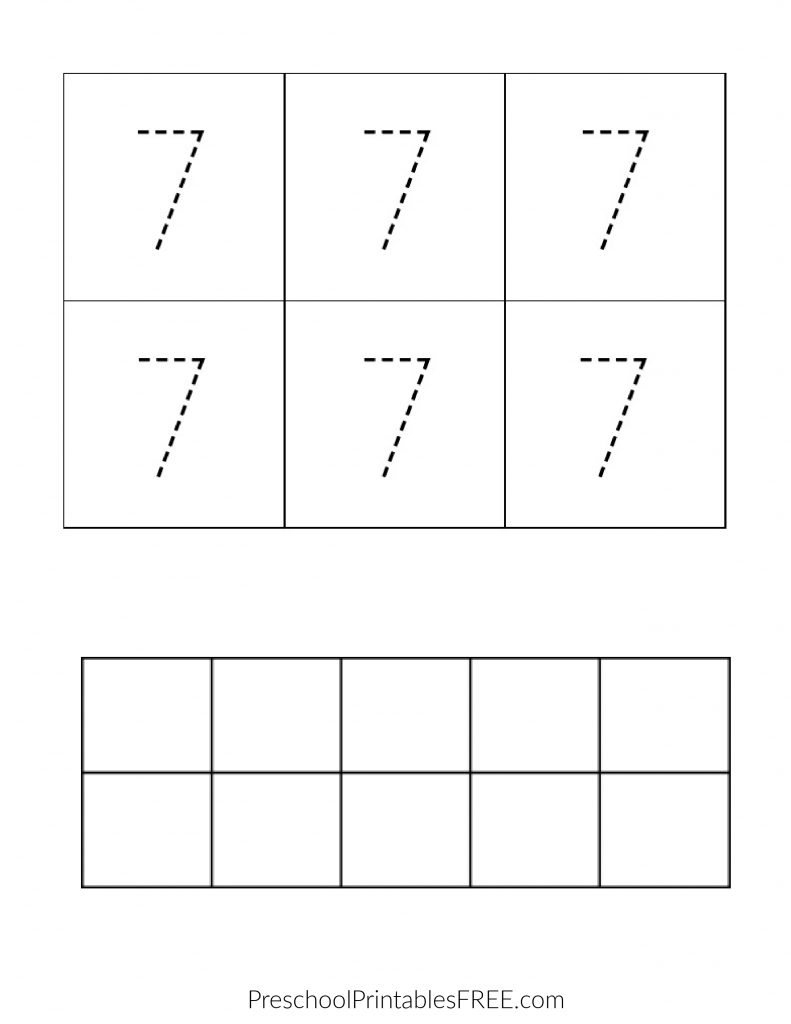 Preschool Printable Tracing Worksheets