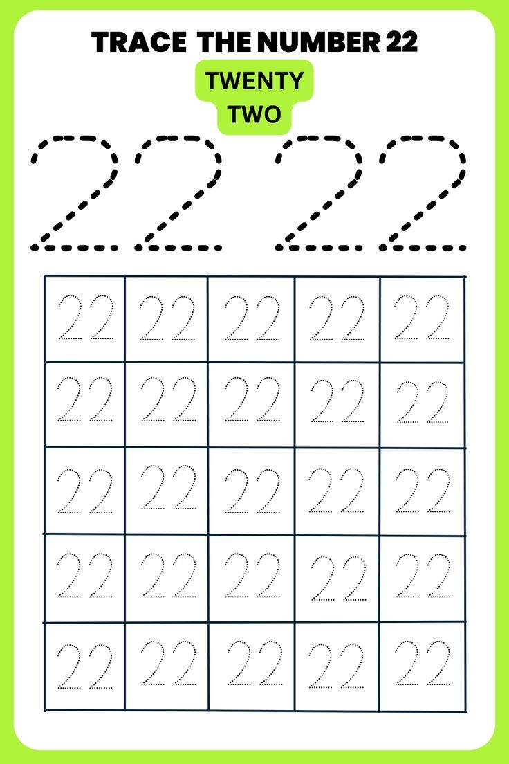 Numbers Worksheets