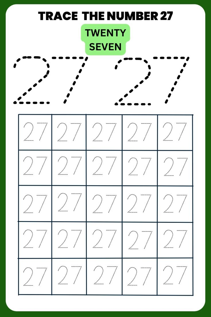 Numbers Worksheets For Kids Numbers Worksheets For Kids