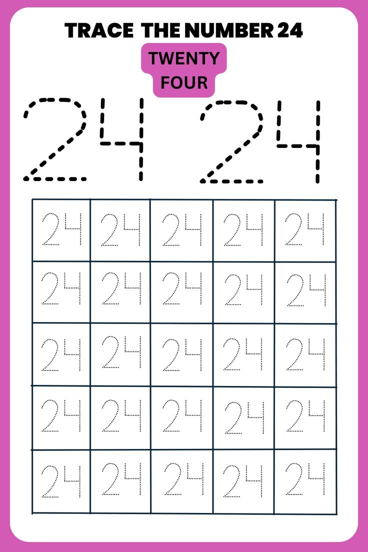 Numbers Worksheets For Kids
