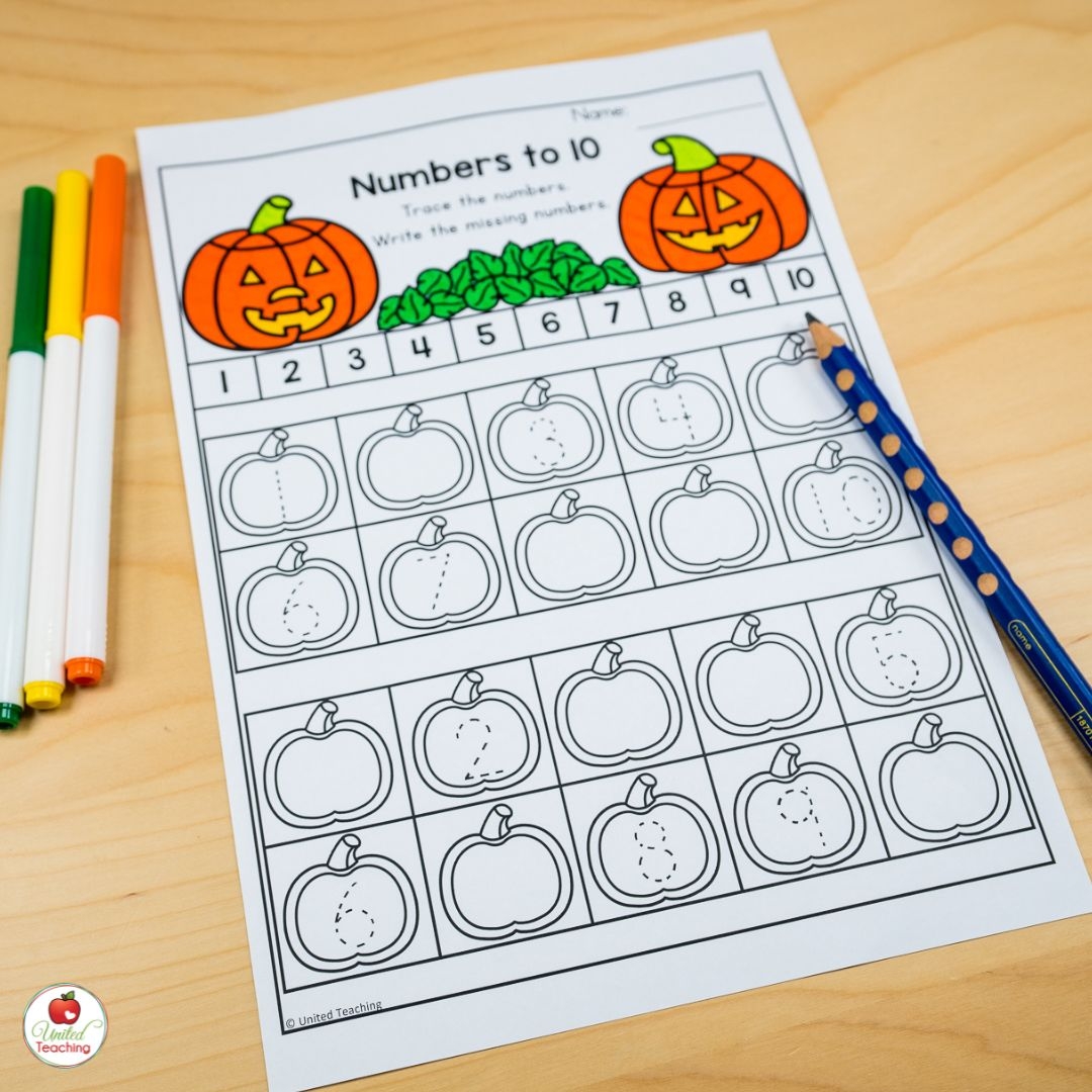 October Worksheets For Kindergarten Scary Halloween Activities 