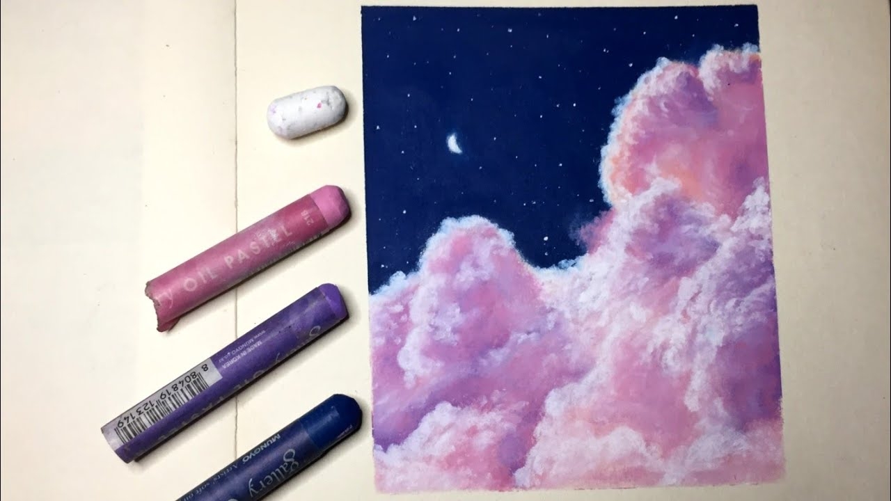 Pink Cloud Tracing Paper