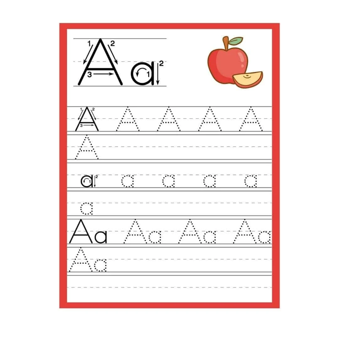 Order A To Z Tracing Worksheet Online In Pakistan COD Available