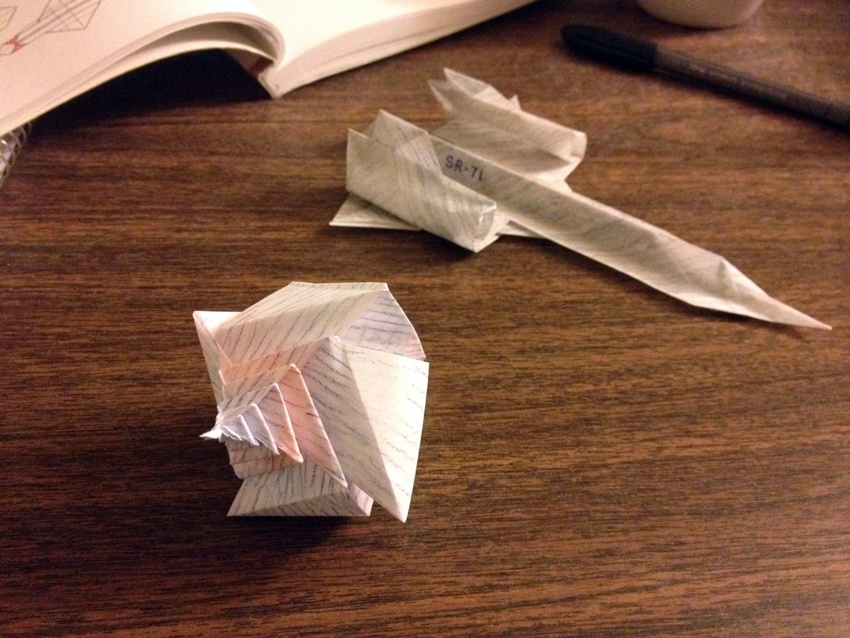 Origami Using Tracing Paper Jasmine Ray