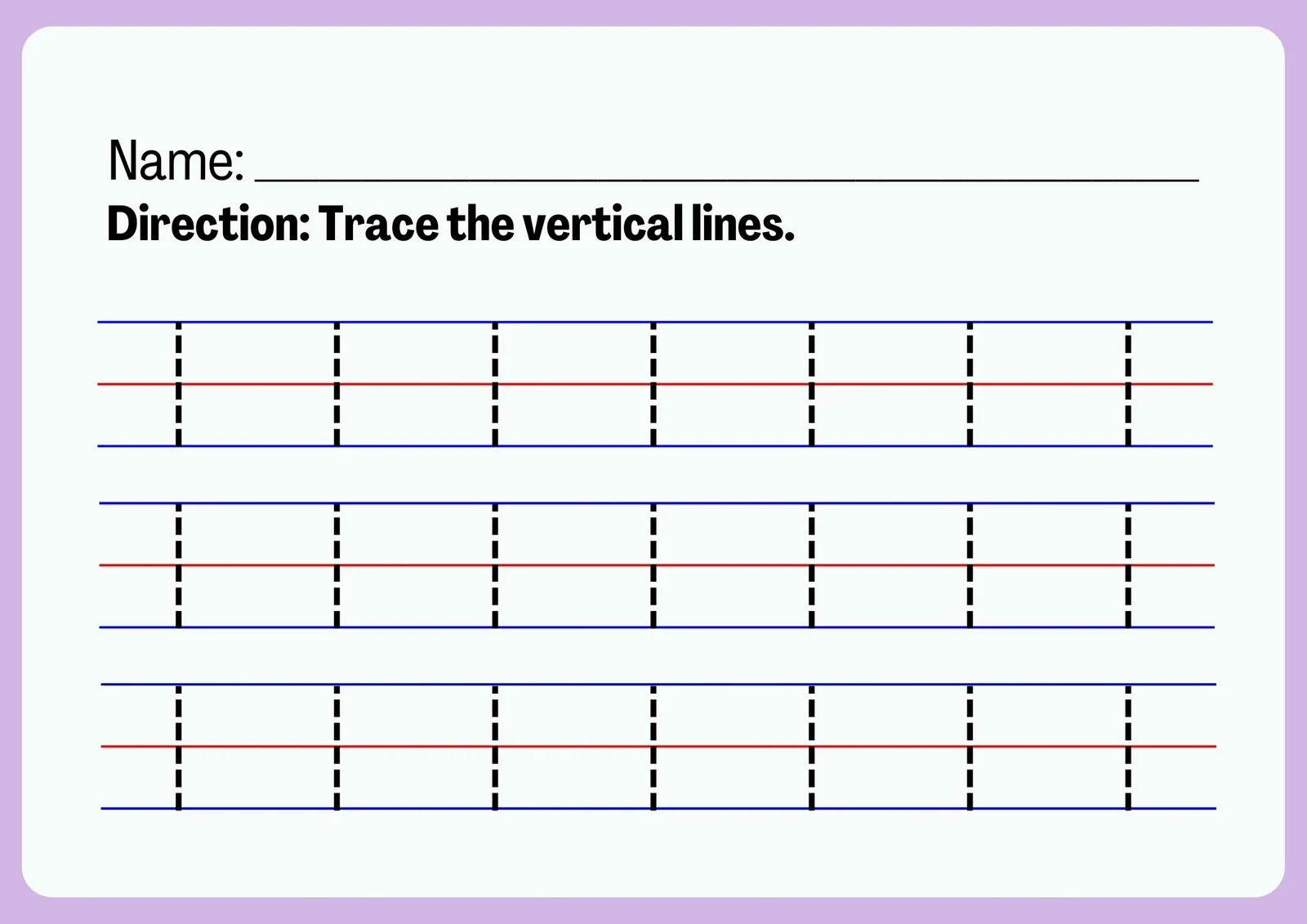 Page 4 Free Custom Printable Preschool Worksheet Templates Canva