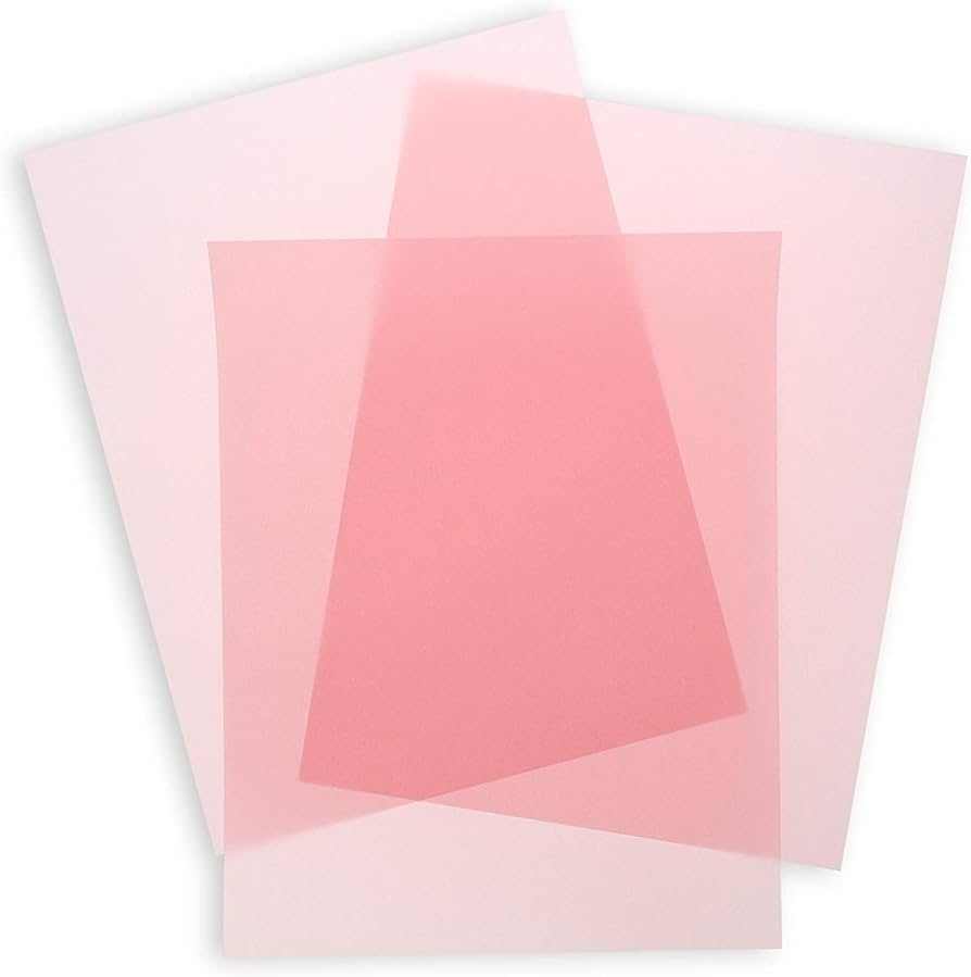 Paper Junkie Vellum Paper 8 5 X 11 In 100 GSM Blush Pink 50 