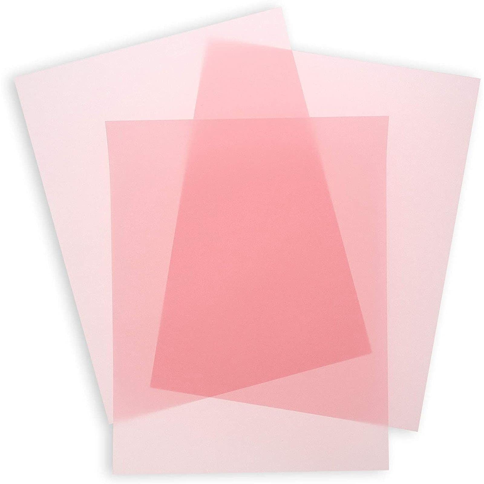 Paper Junkie Vellum Paper 8 5 X 11 In 100 GSM Blush Pink 50 