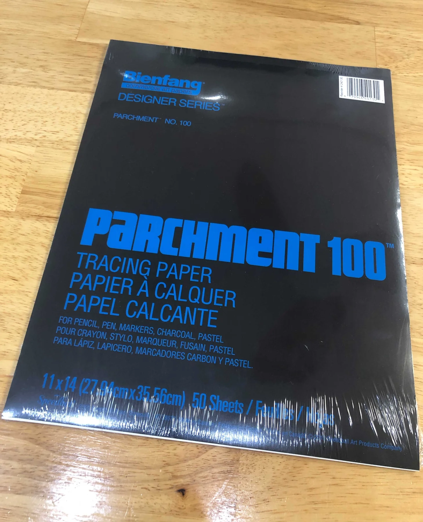 Parchment 100 Tracing Paper Bienfang Designer Series 11 X 14 In 