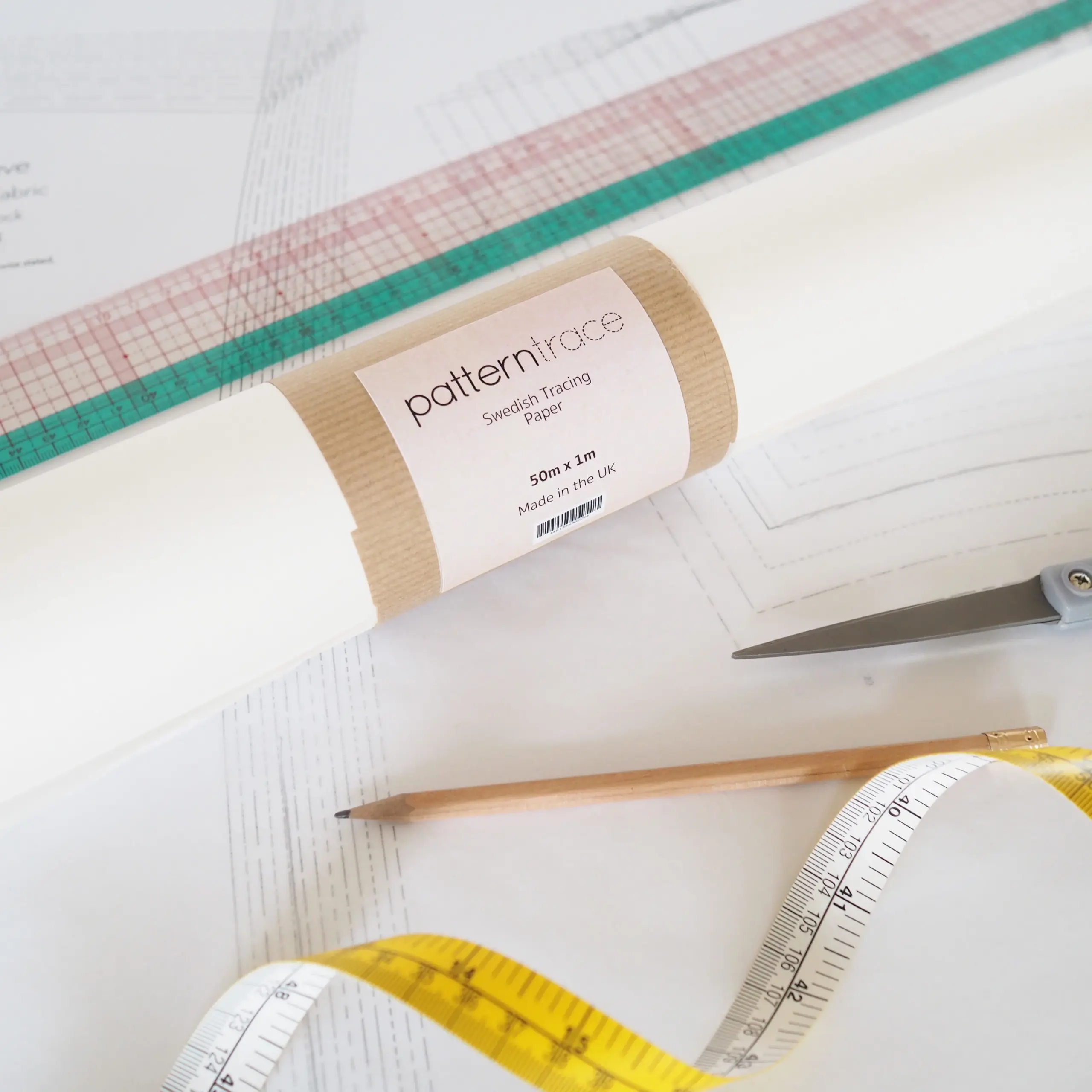 Patterntrace Swedish Tracing Paper 50m X 1m