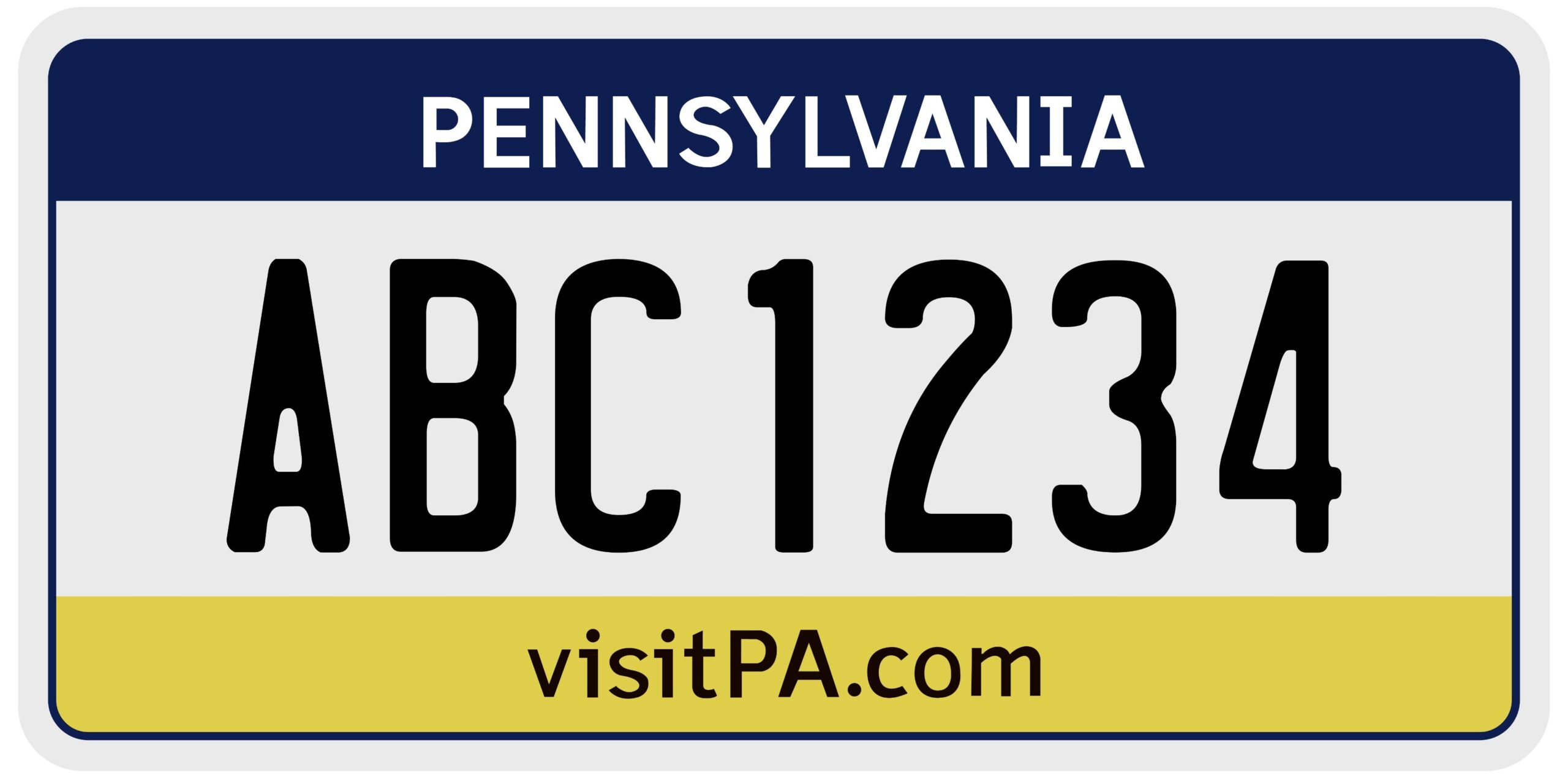 Pennsylvania License Plate Lookup Report A PA Plate Free Search 