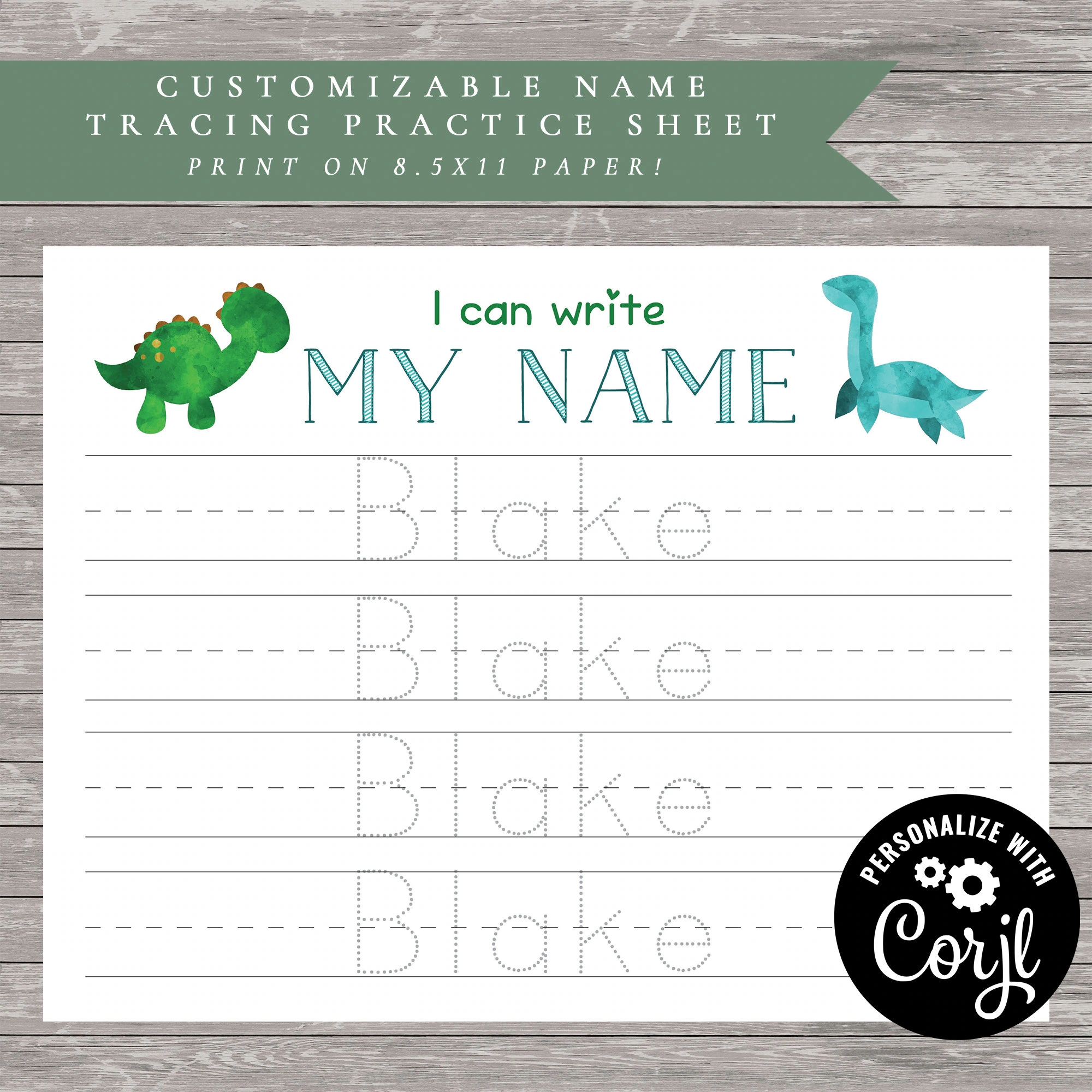 Personalized Learning Books Free Personalized Name Tracing 