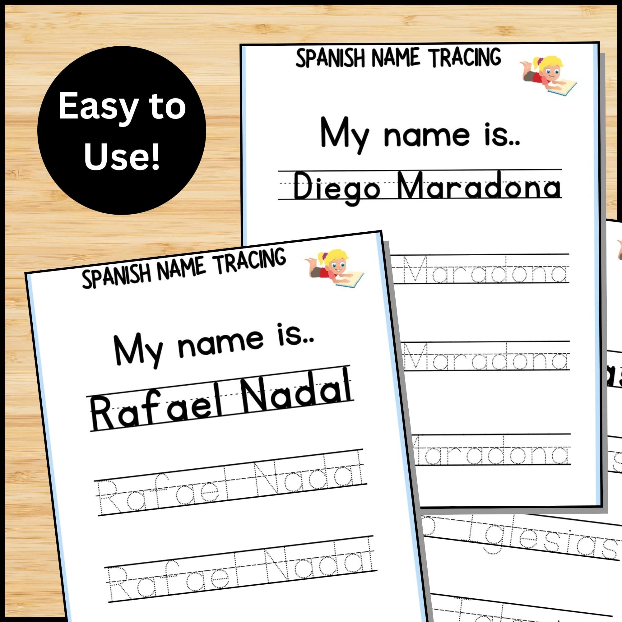 Tracing Paper In Spanish