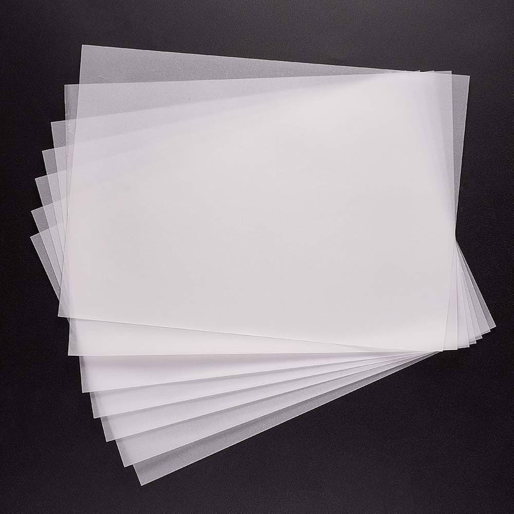 PH PandaHall 50 Packs Tracing Paper Reusable Non Absorbent PH PandaHall 50 Packs Tracing Paper Reusable Non Absorbent