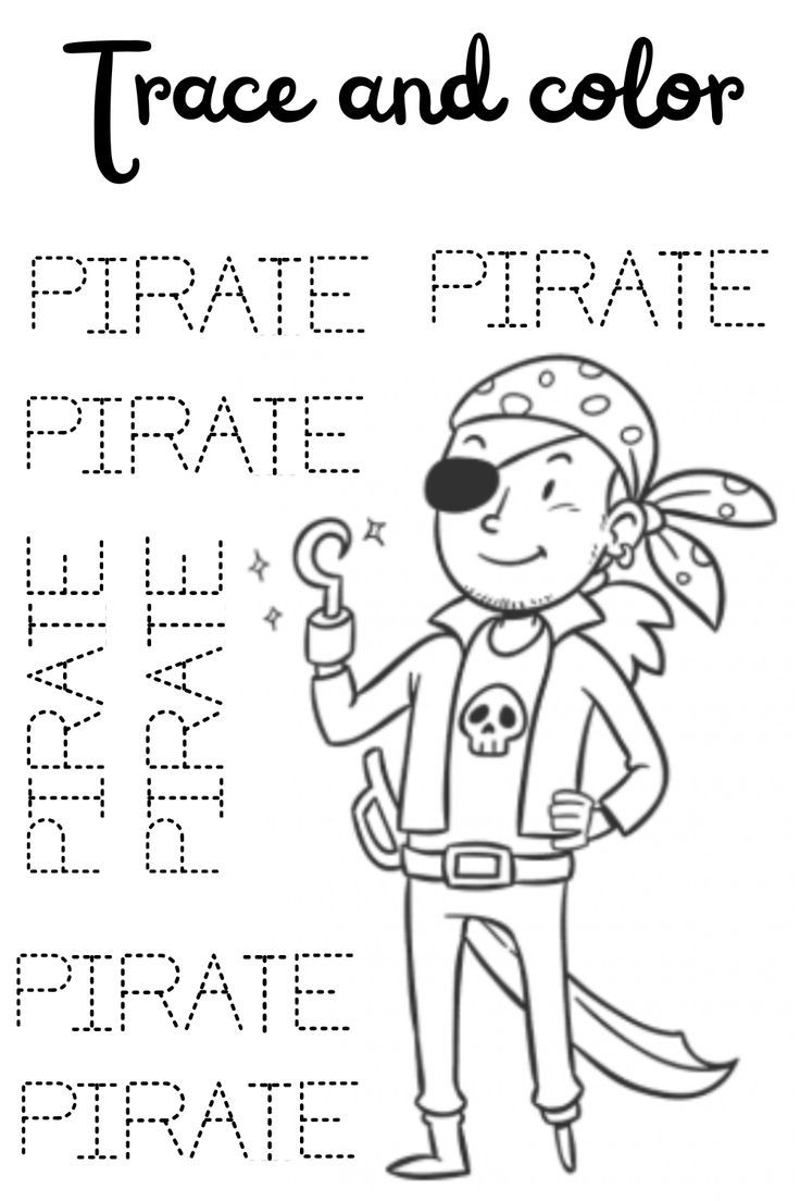 Pirate Trace And Color