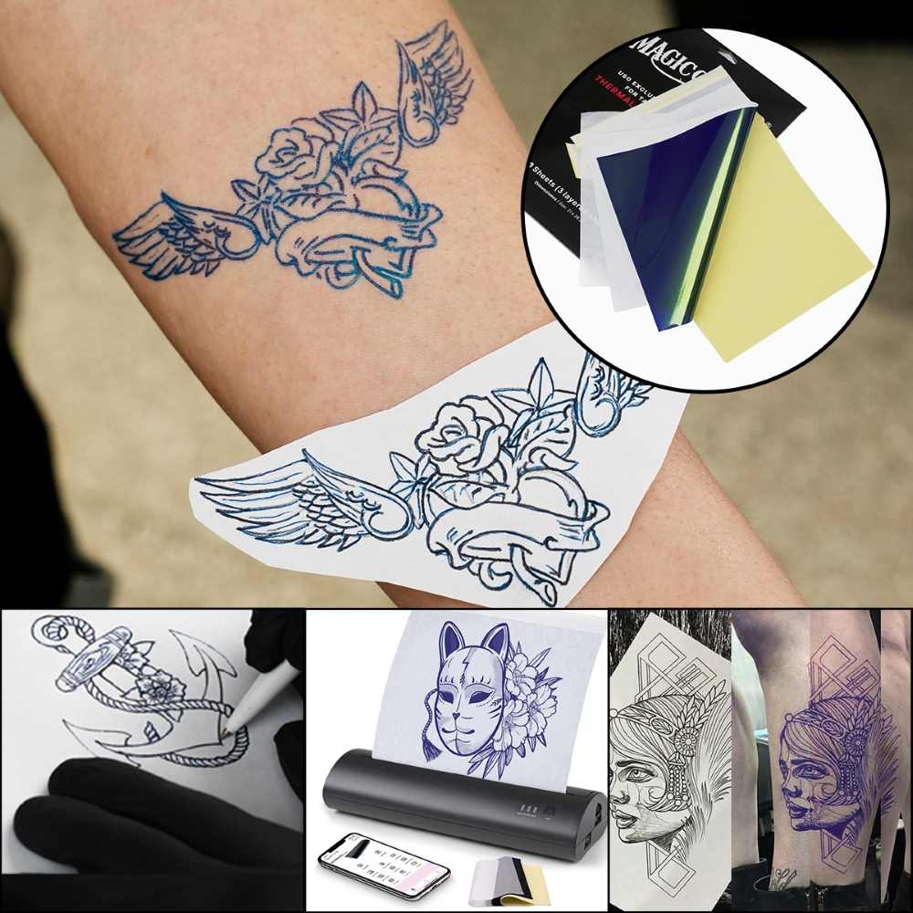 Precision Made Easy Magic Creator Tattoo Stencil Paper Dragoart 