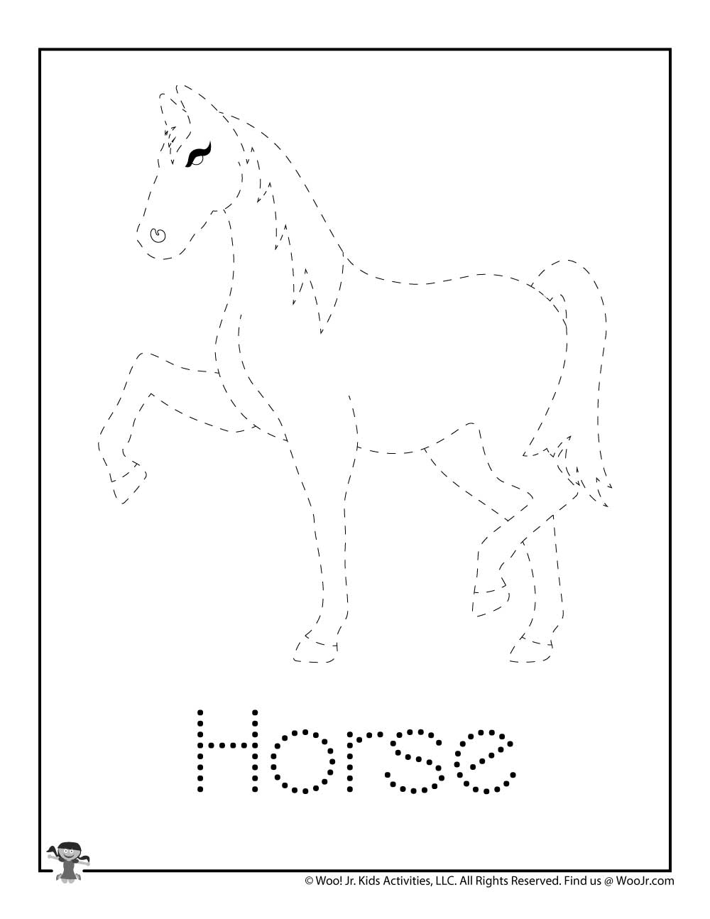 Preschool Animal Activity Pages Woo Jr Kids Activities 
