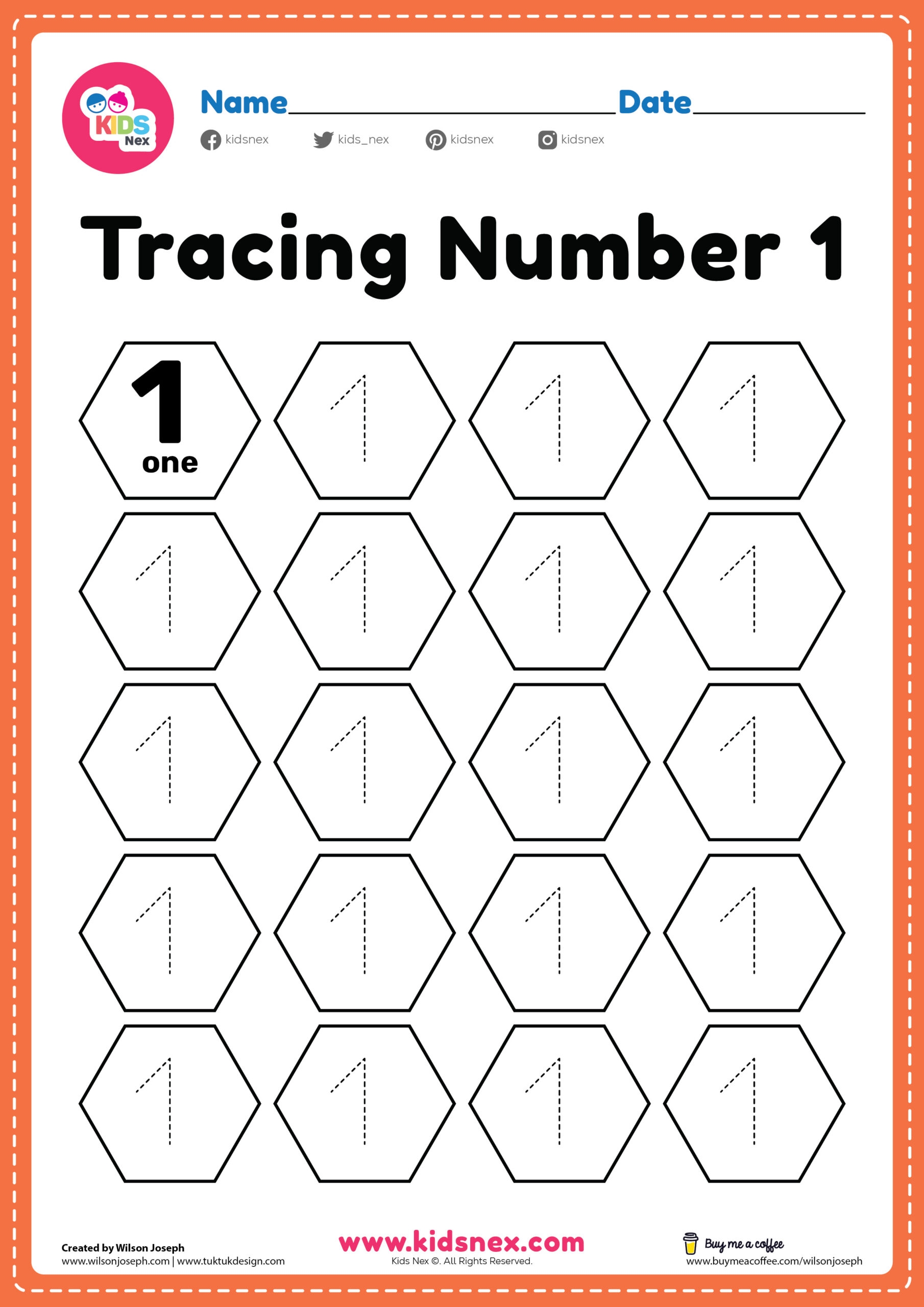 Tracing Activity For Preschool Pdf