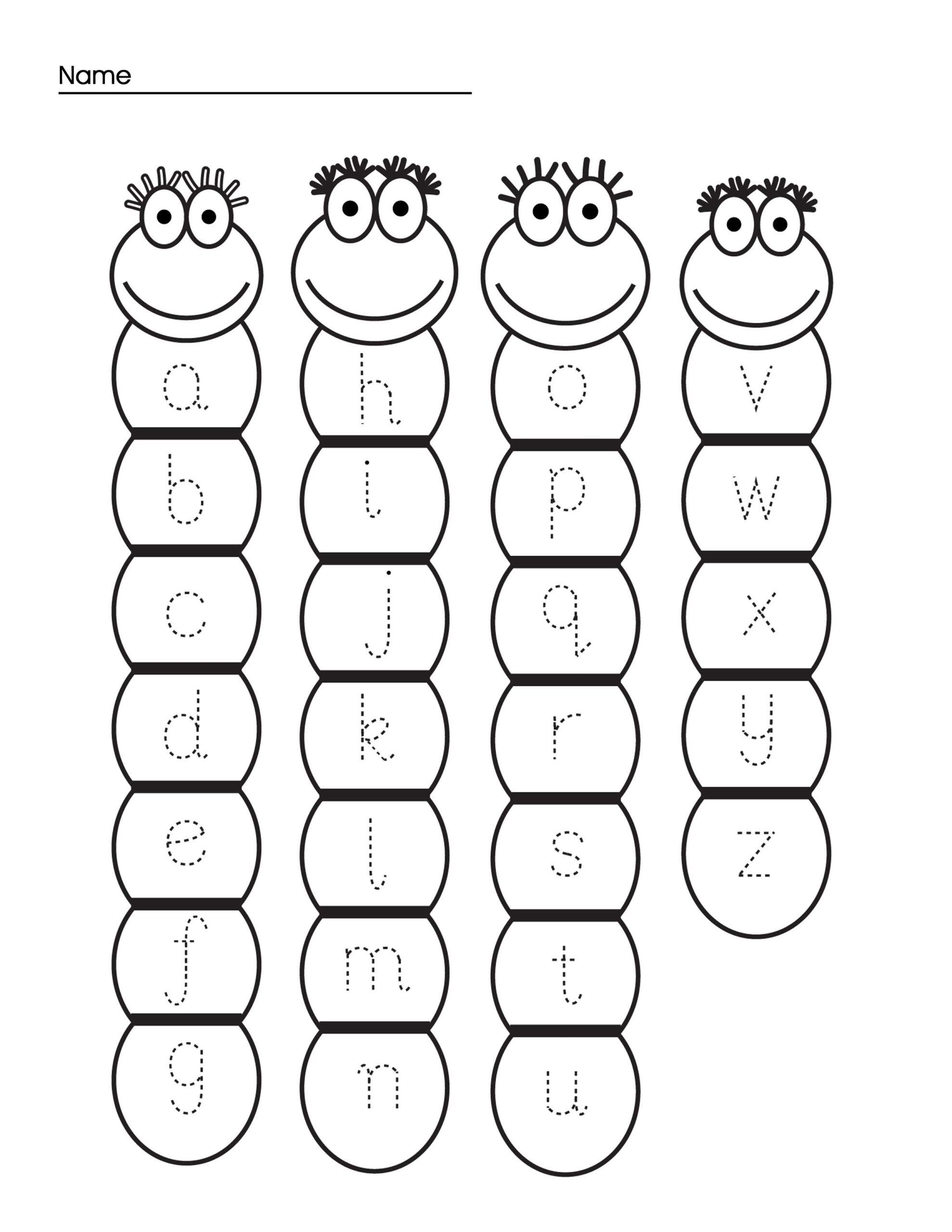 Preschool Tracing Worksheets amp Coloring Pages