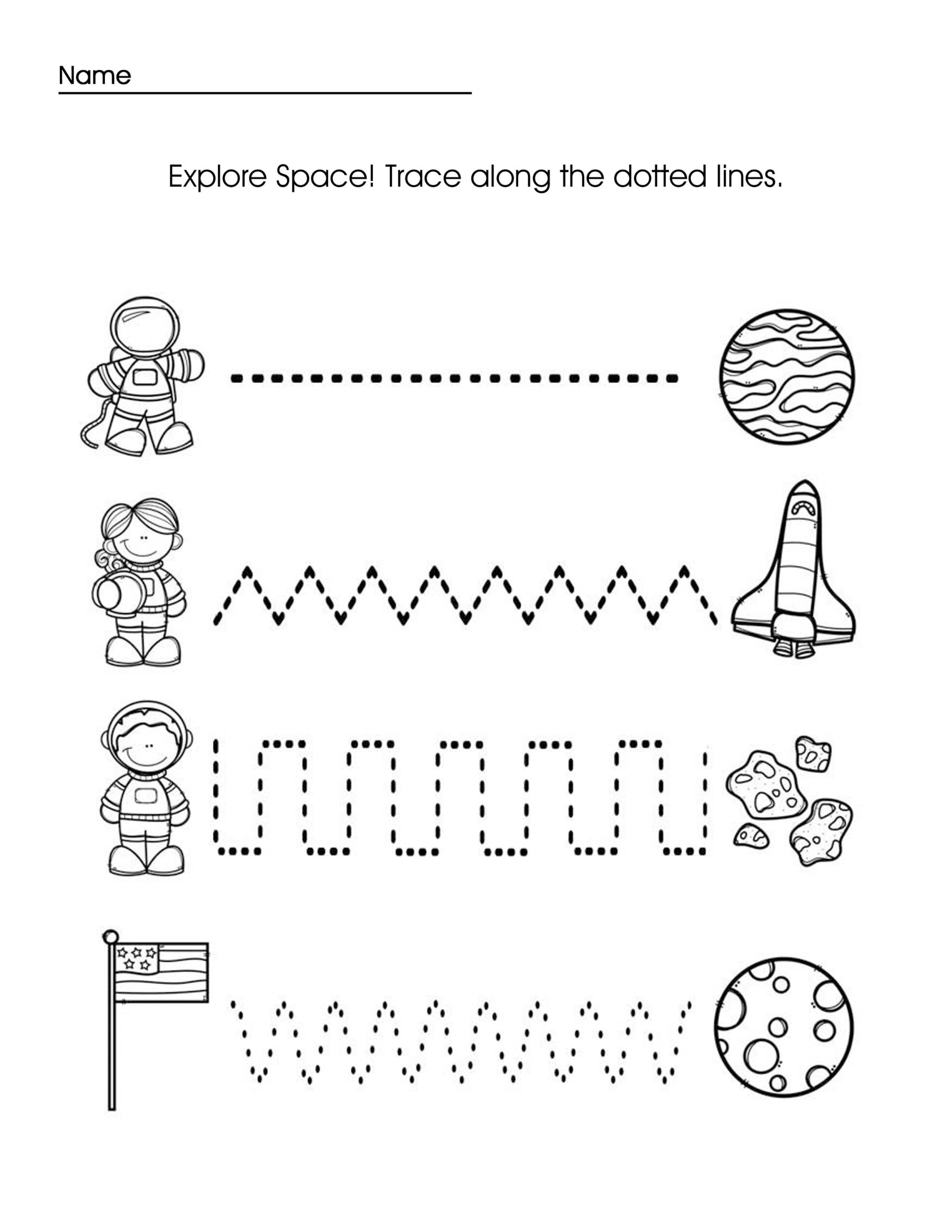 Preschool Tracing Worksheets amp Coloring Pages