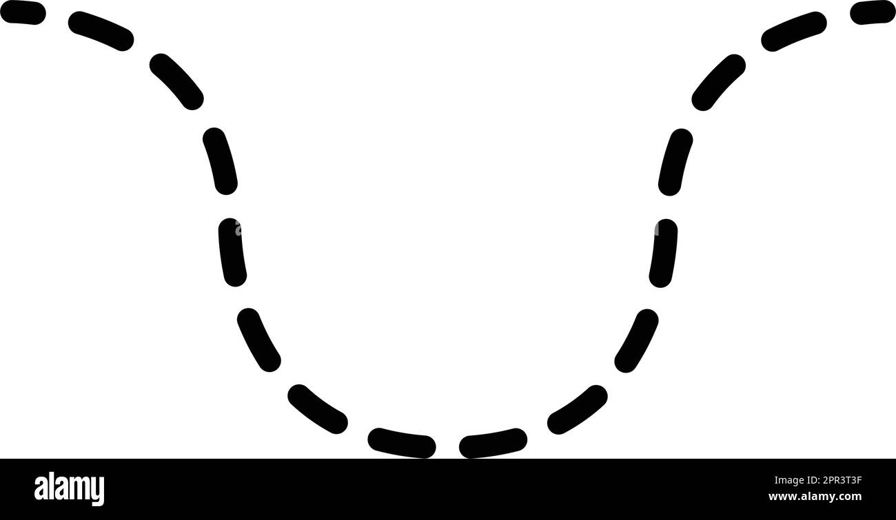Prewriting Tracing Lines And Curve Shapes Element For Preschool 