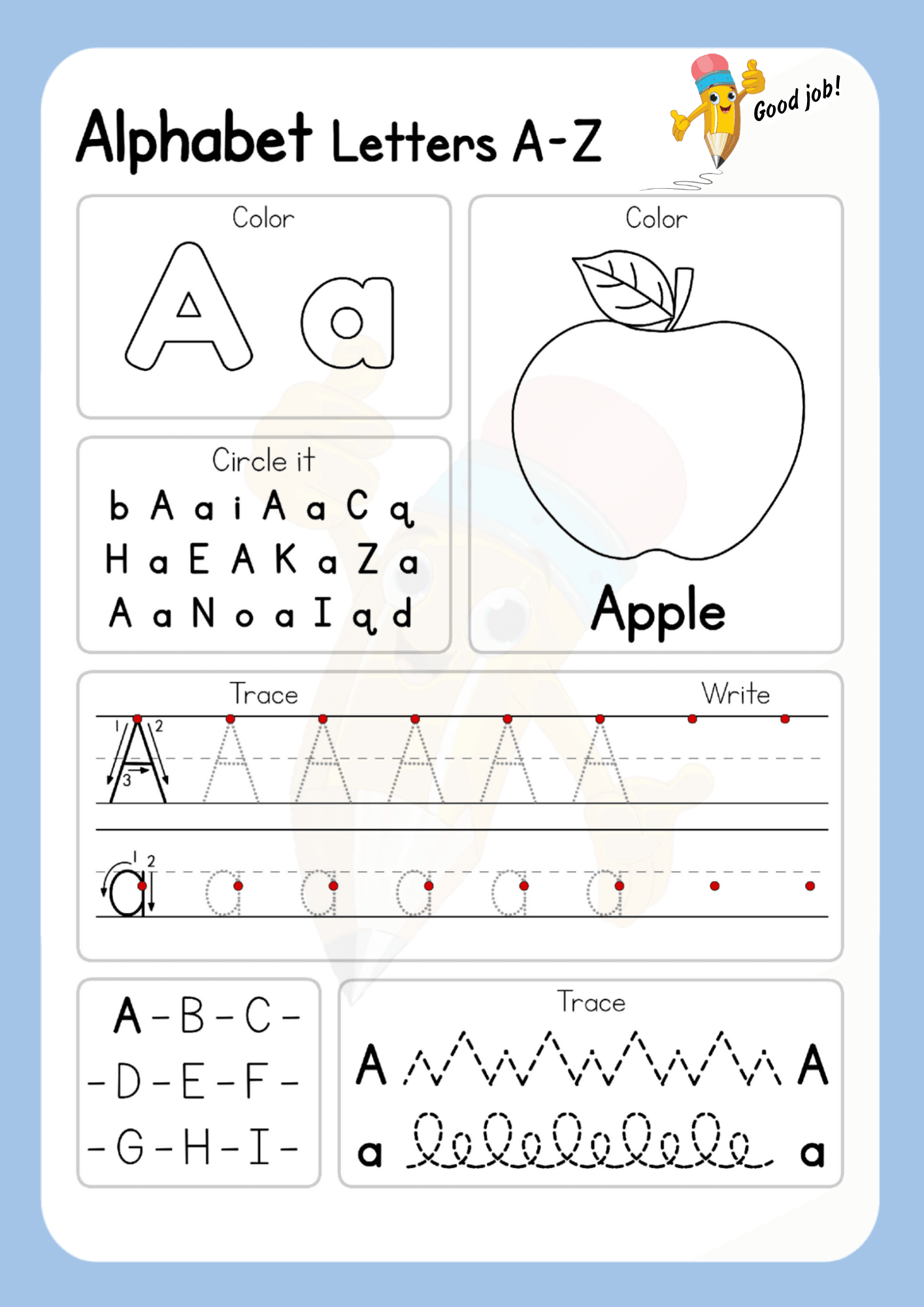 Printable Alphabet Letters Tracing Worksheet By Reiki24 Raket PH