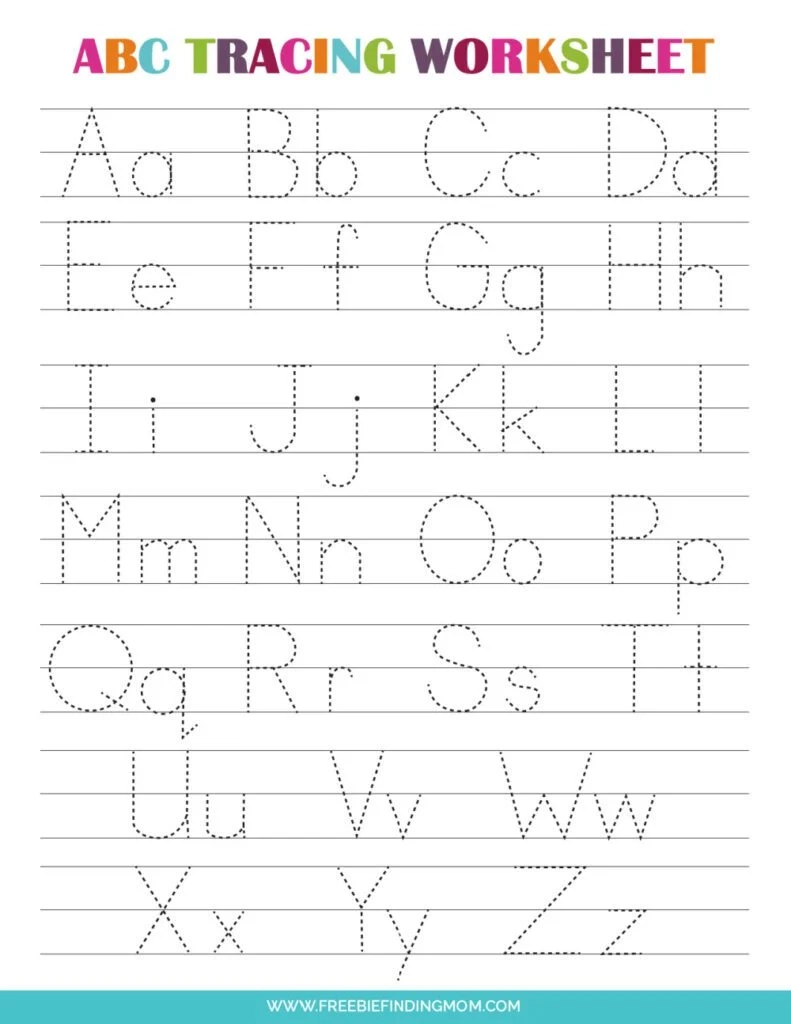 Printable Preschool Tracing Worksheets Alphabet Printable Preschool Tracing Worksheets Alphabet