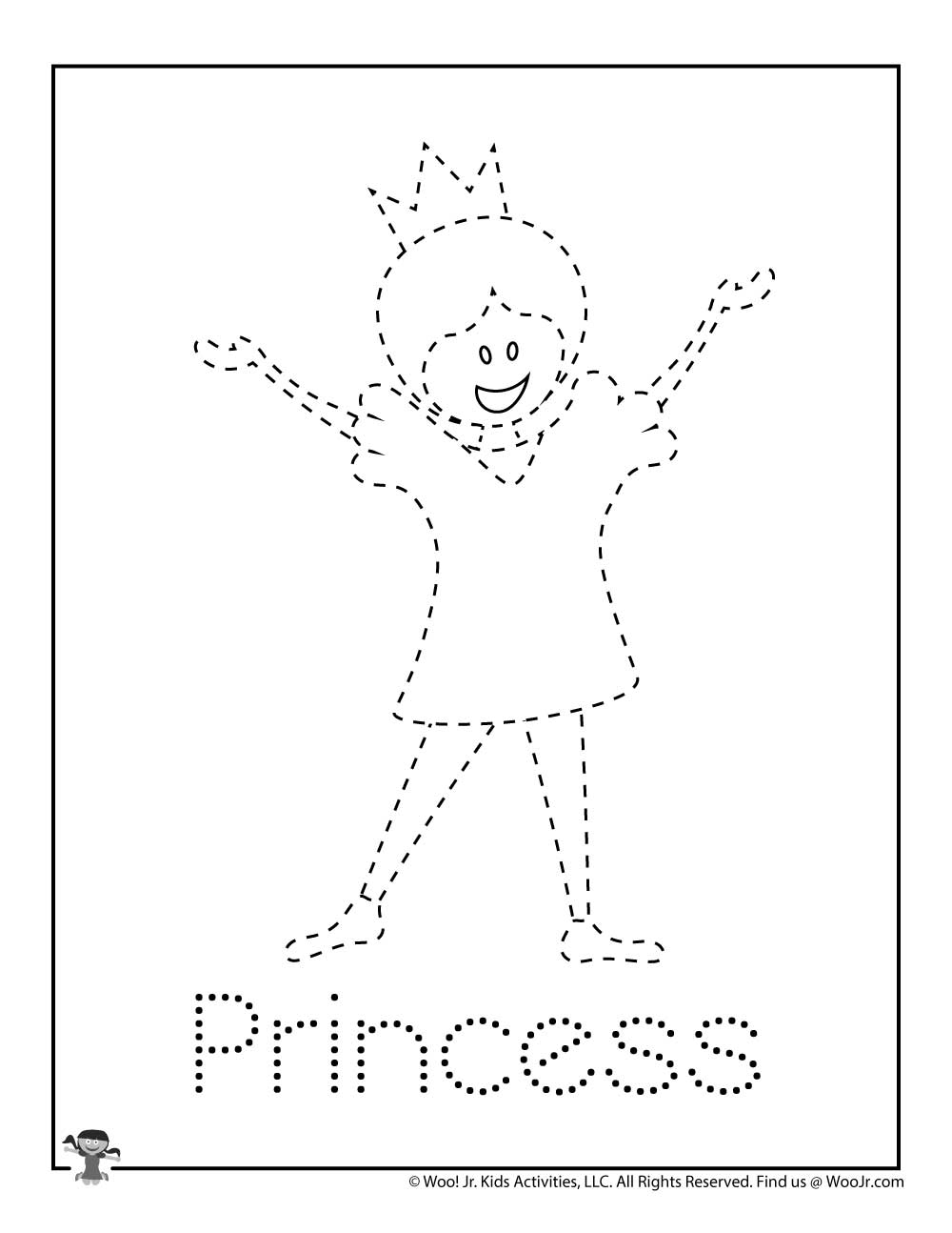 Printable Princess Activity Pages Woo Jr Kids Activities 