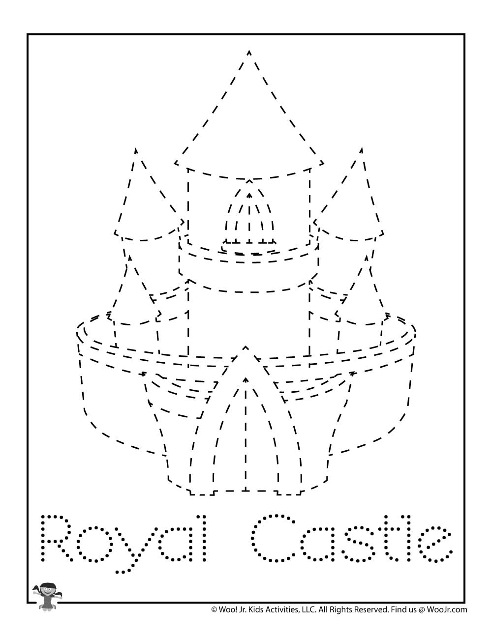 Printable Princess Activity Pages Woo Jr Kids Activities 