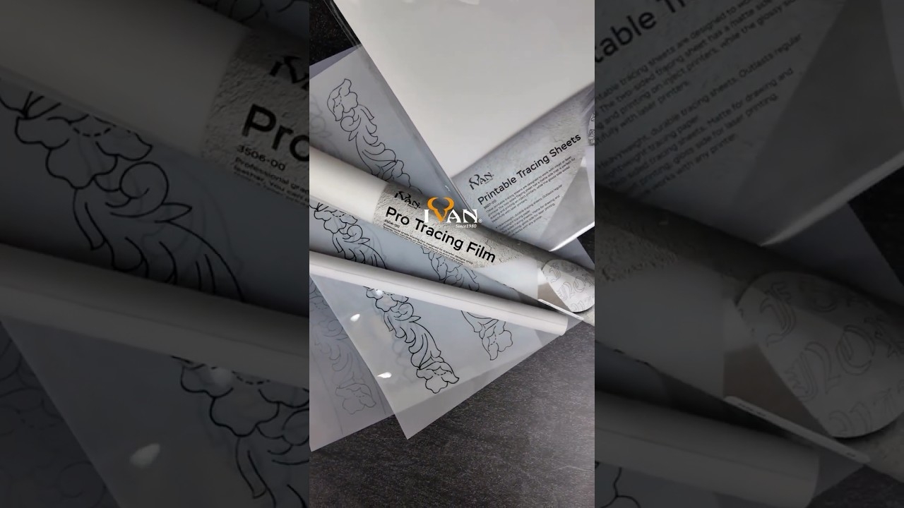 Printable Tracing Sheets 6 PK Ivan Leathercraft