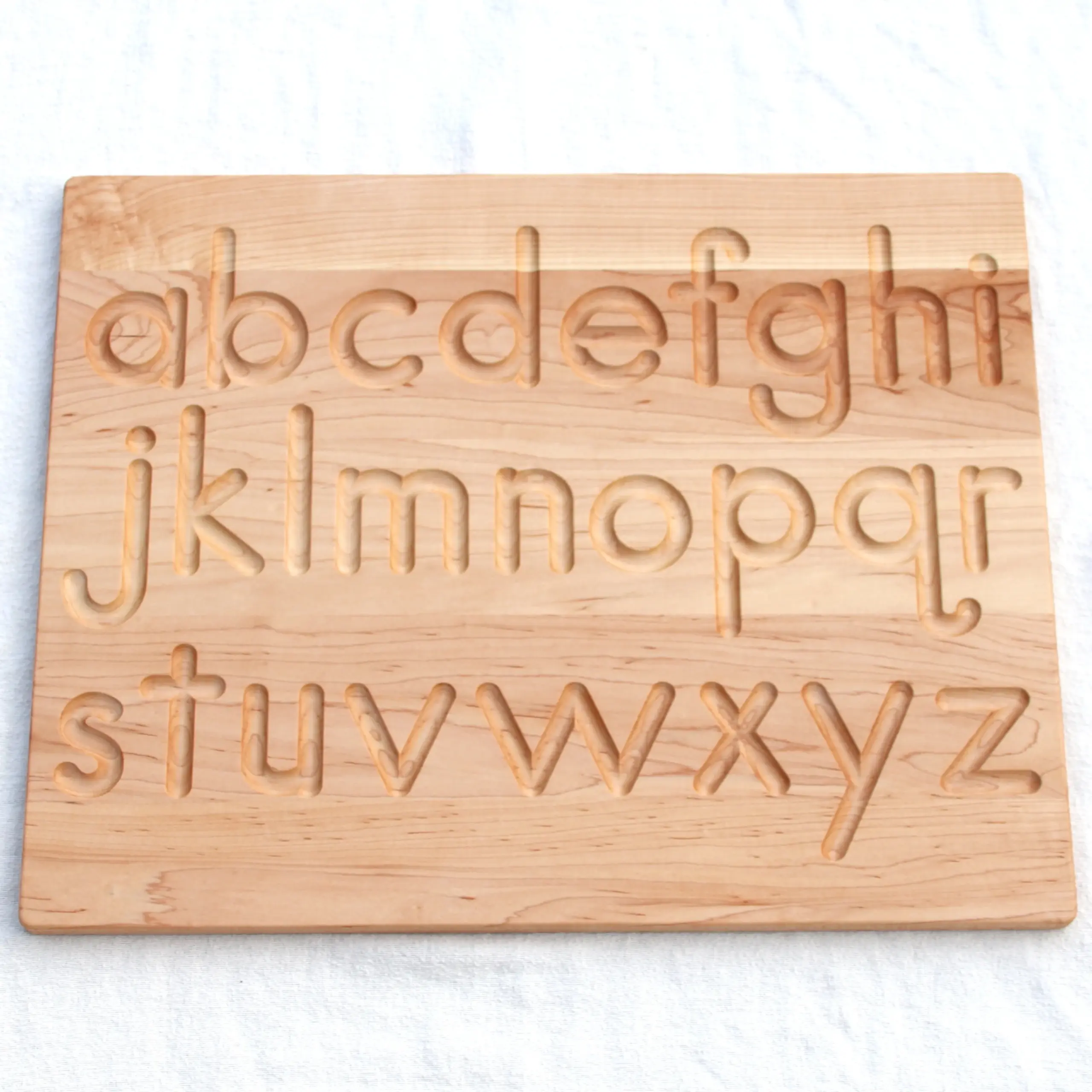 Printed Alphabet Tracing Board Treasures From Jennifer