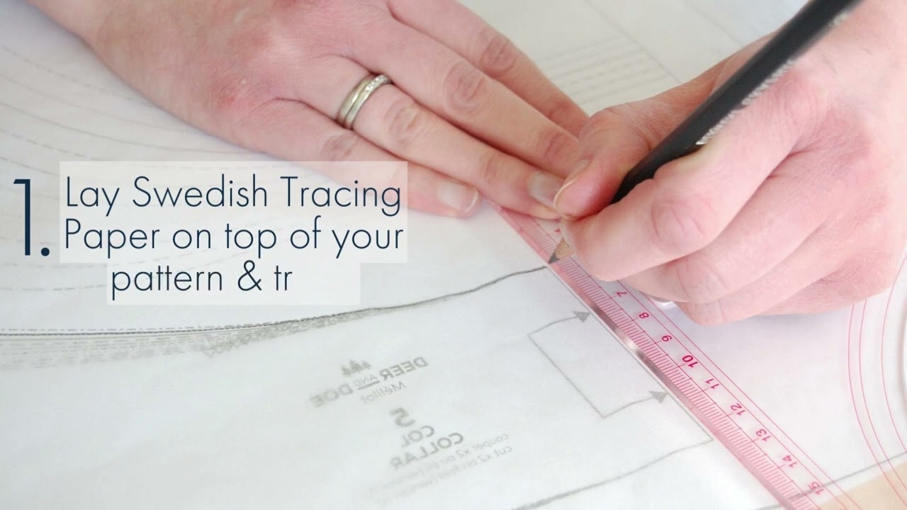 Promo Vid How To Use Swedish Tracing Paper