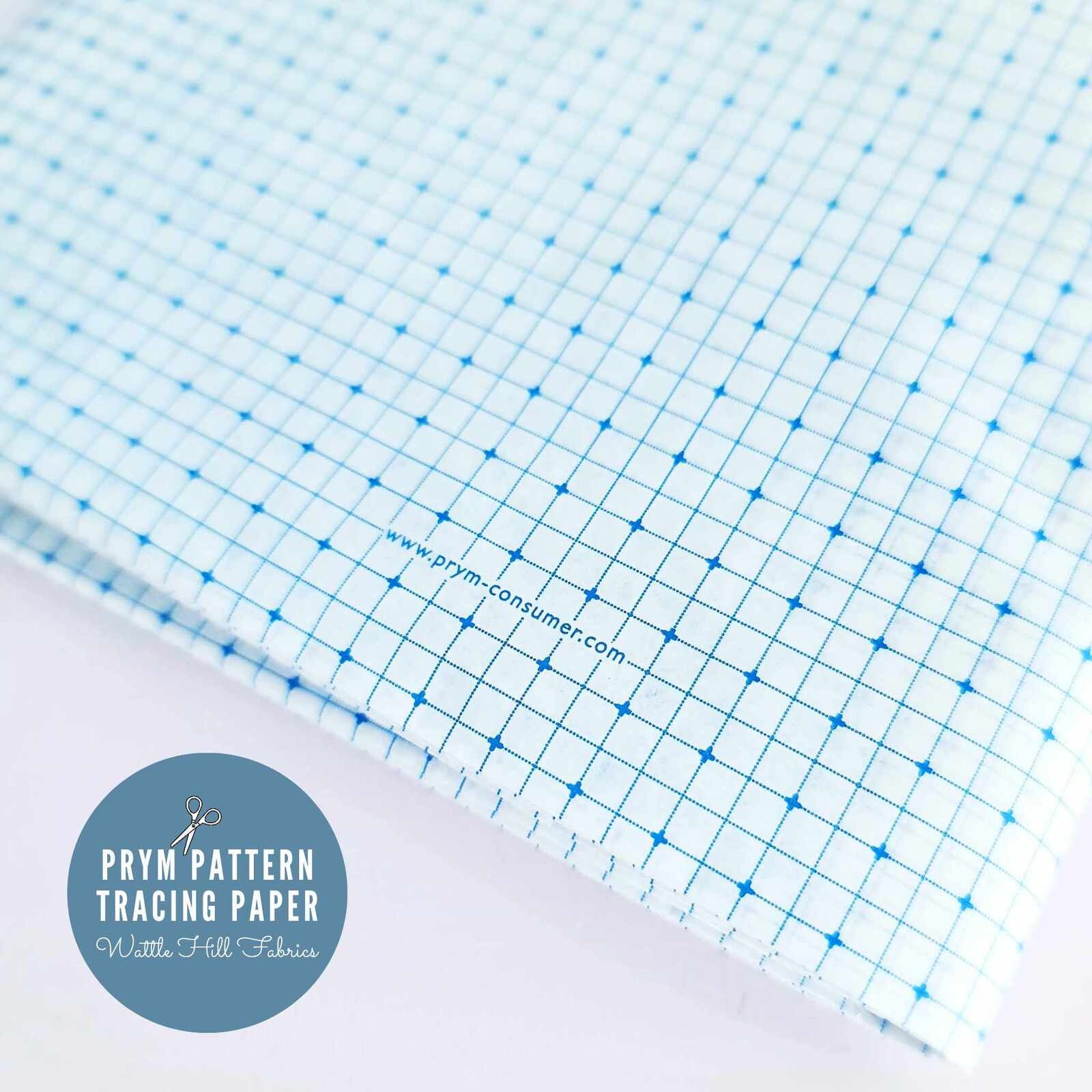 Prym Grid Pattern Tracing Paper 142cm X 100cm 2 Sheet Pack 