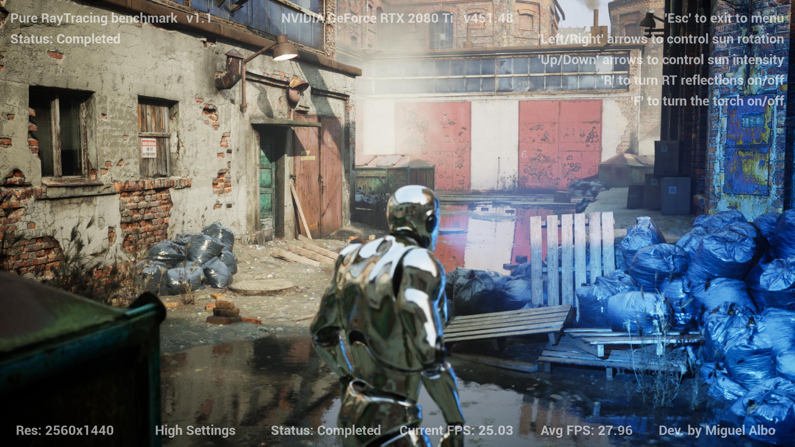 Pure RayTracing Benchmark By MARvizer