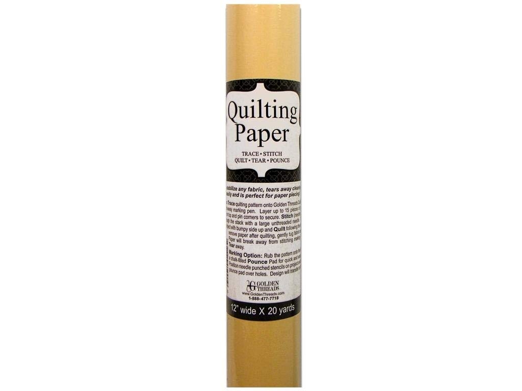 Quilting Paper 30cm Wide X 20 Yards Long Trace Stitch Quilt 