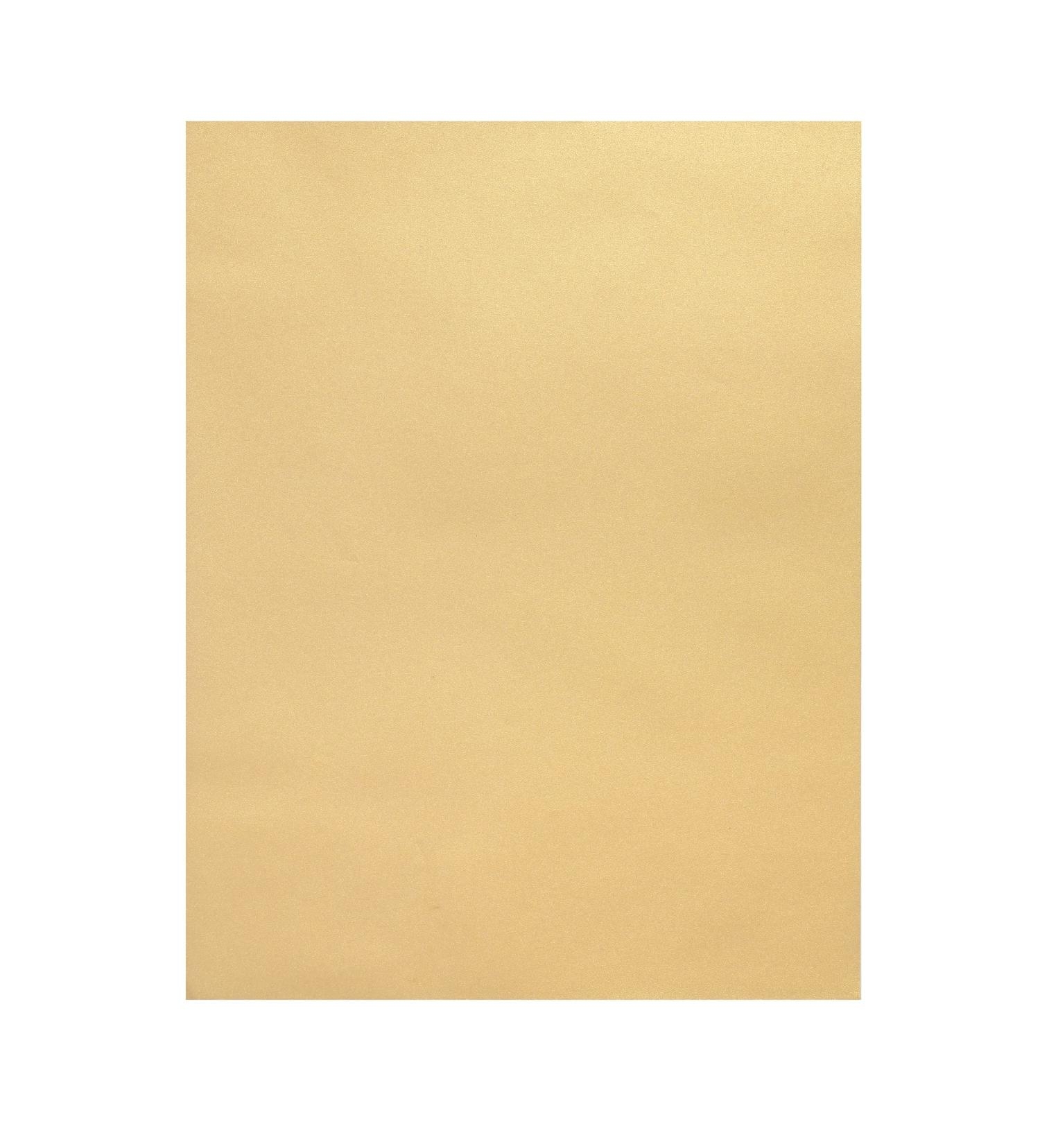 Quotidian Pale Gold Vellum Paper Sheets 8 5x11 Inch 100gsm Pack 