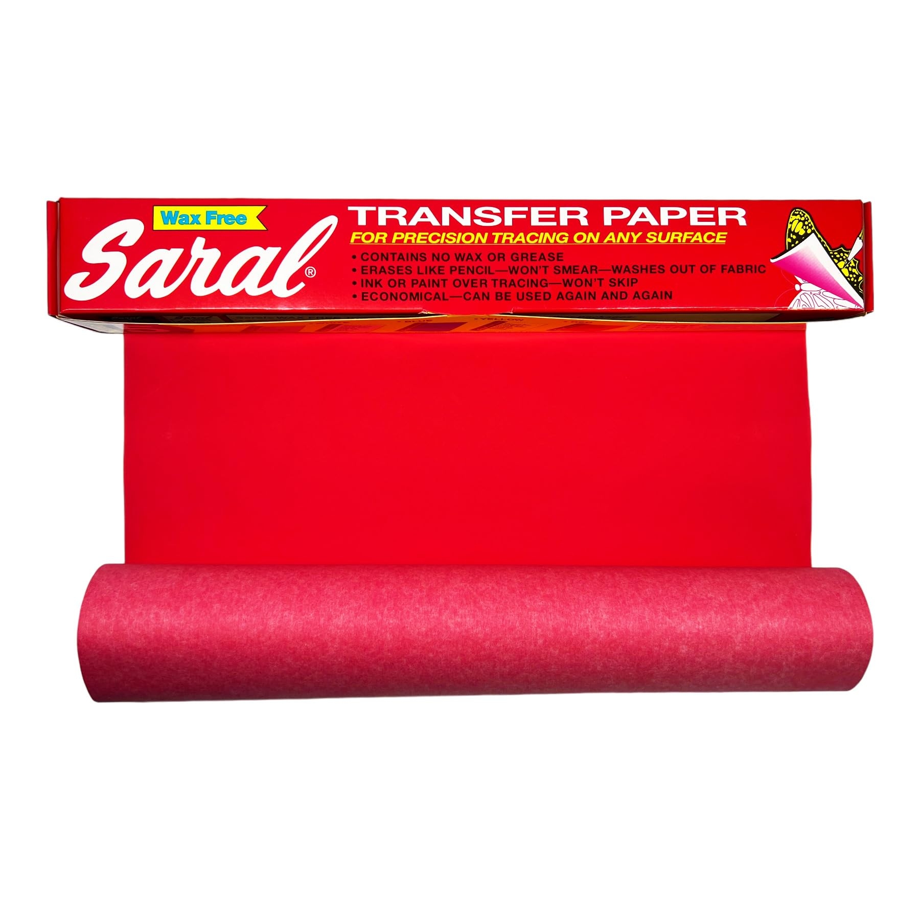 RED SARAL Wax Free Transfer Tracing Paper For Precision Tracing 