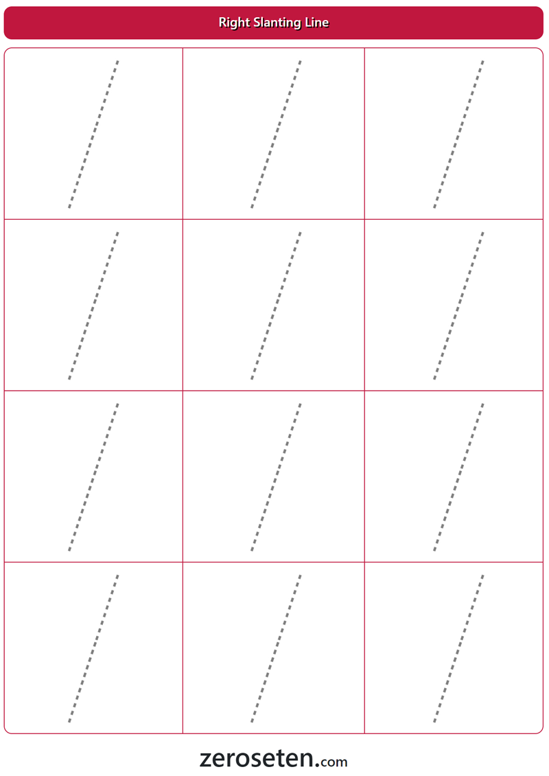 Right Slanting Line Zero Se Ten Blog