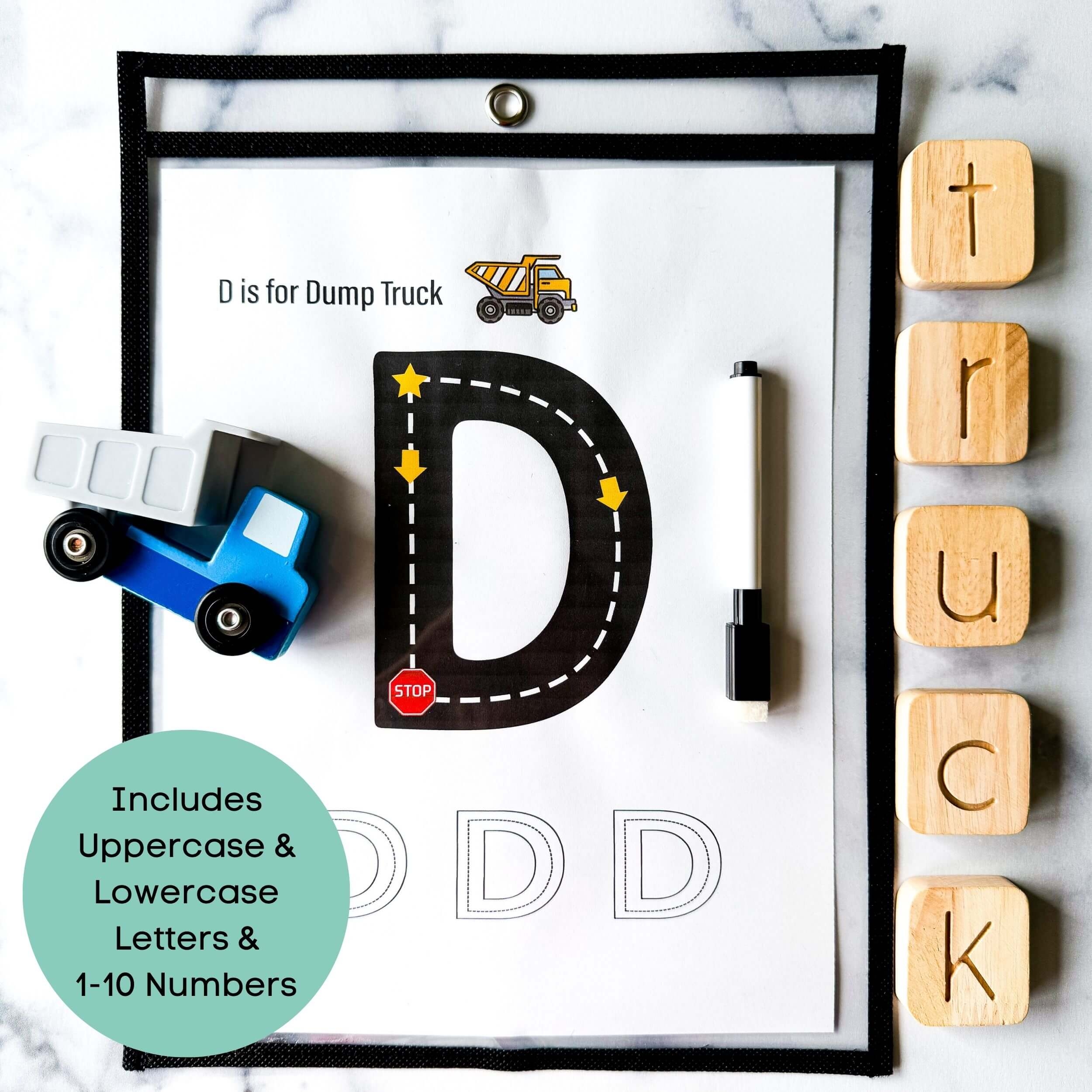 Alphabet Road Tracing