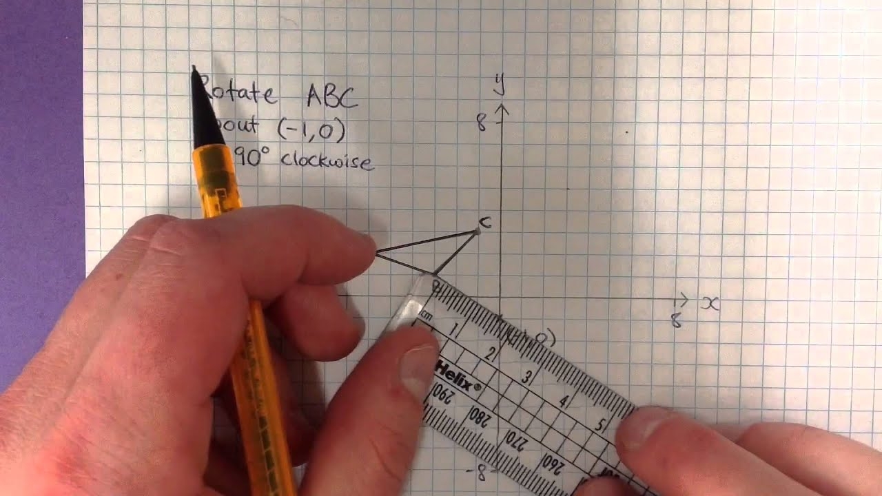 Rotation Of Shapes With And Without Tracing Paper