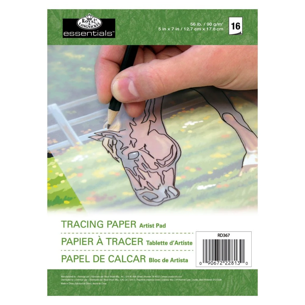 Royal amp Langnickel 5x7 Artist Pad Tracing Paper The Home 