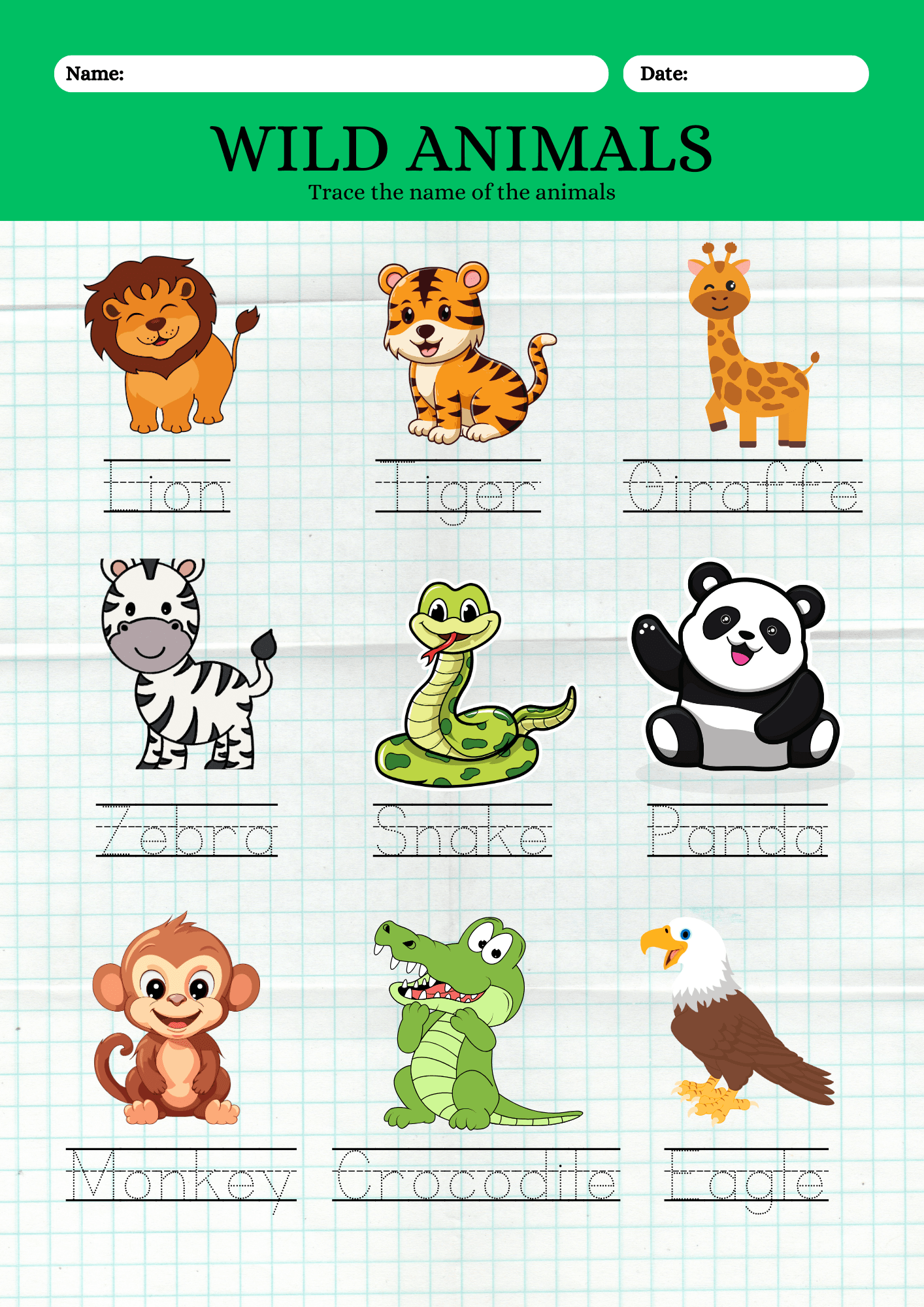 Science Tracing Wild Animals Name By Catlenesevilla15 Raket PH Science Tracing Wild Animals Name By Catlenesevilla15 Raket PH