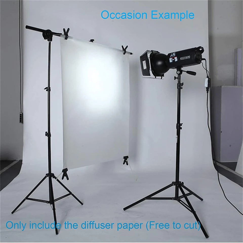 Selens 1 2x1m Diffuser Paper Photography Uniform Light Waterproof 
