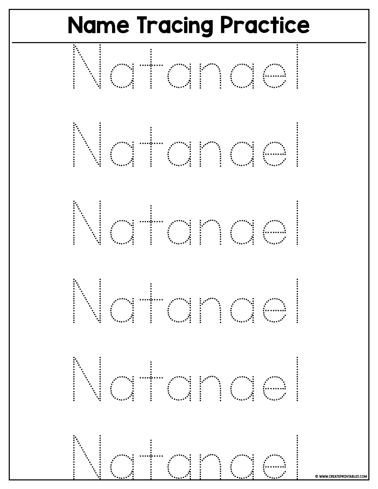Name Tracing Benefits For Preschoolers Name Tracing Benefits For Preschoolers