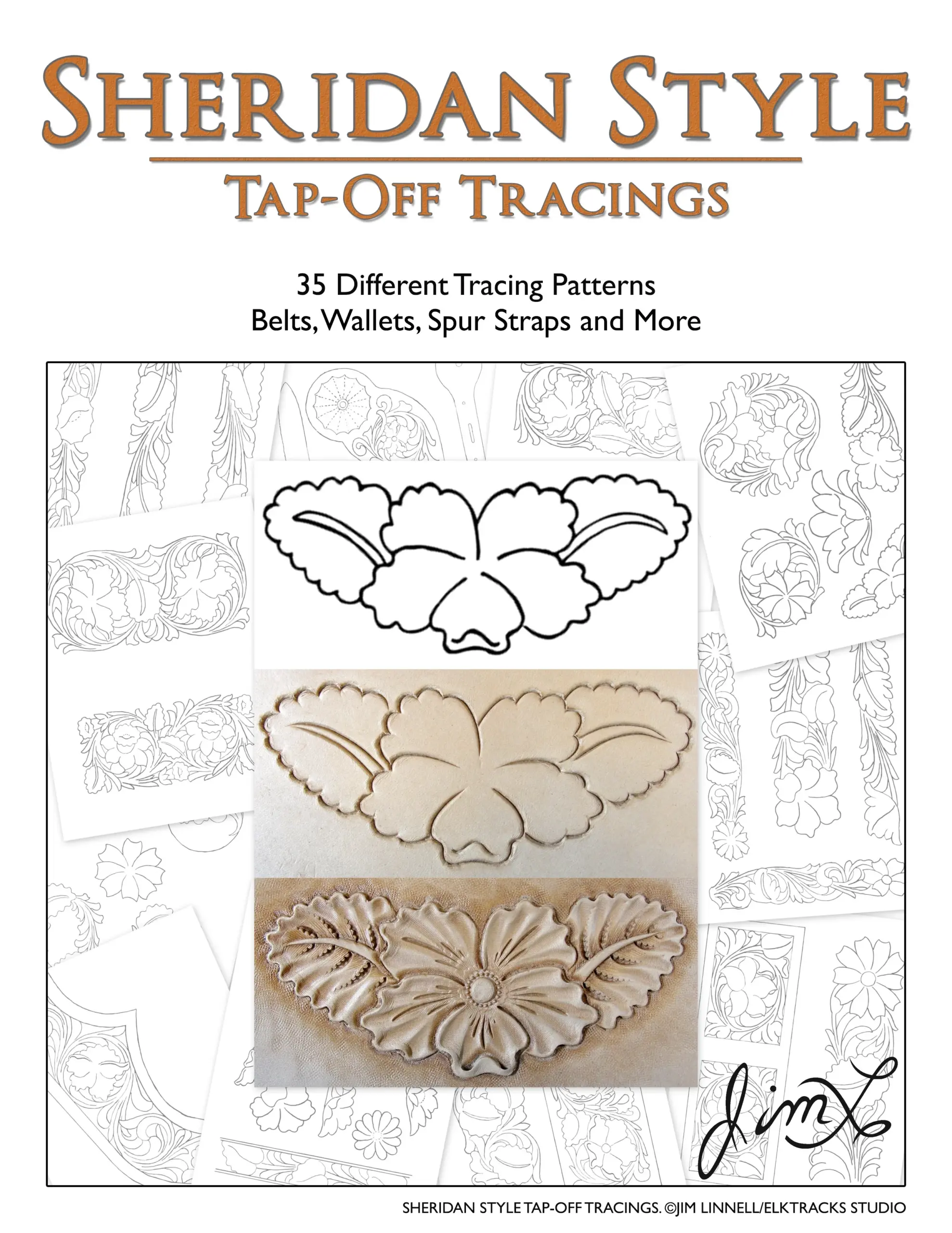 Sheridan Style Tap Off Tracings Pro Leather Carvers