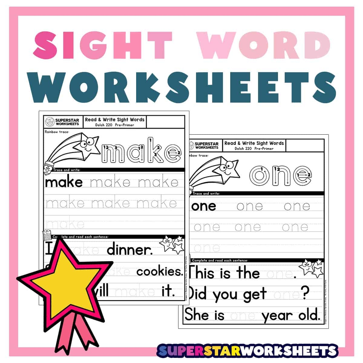 Two Letter Words Tracing Worksheets
