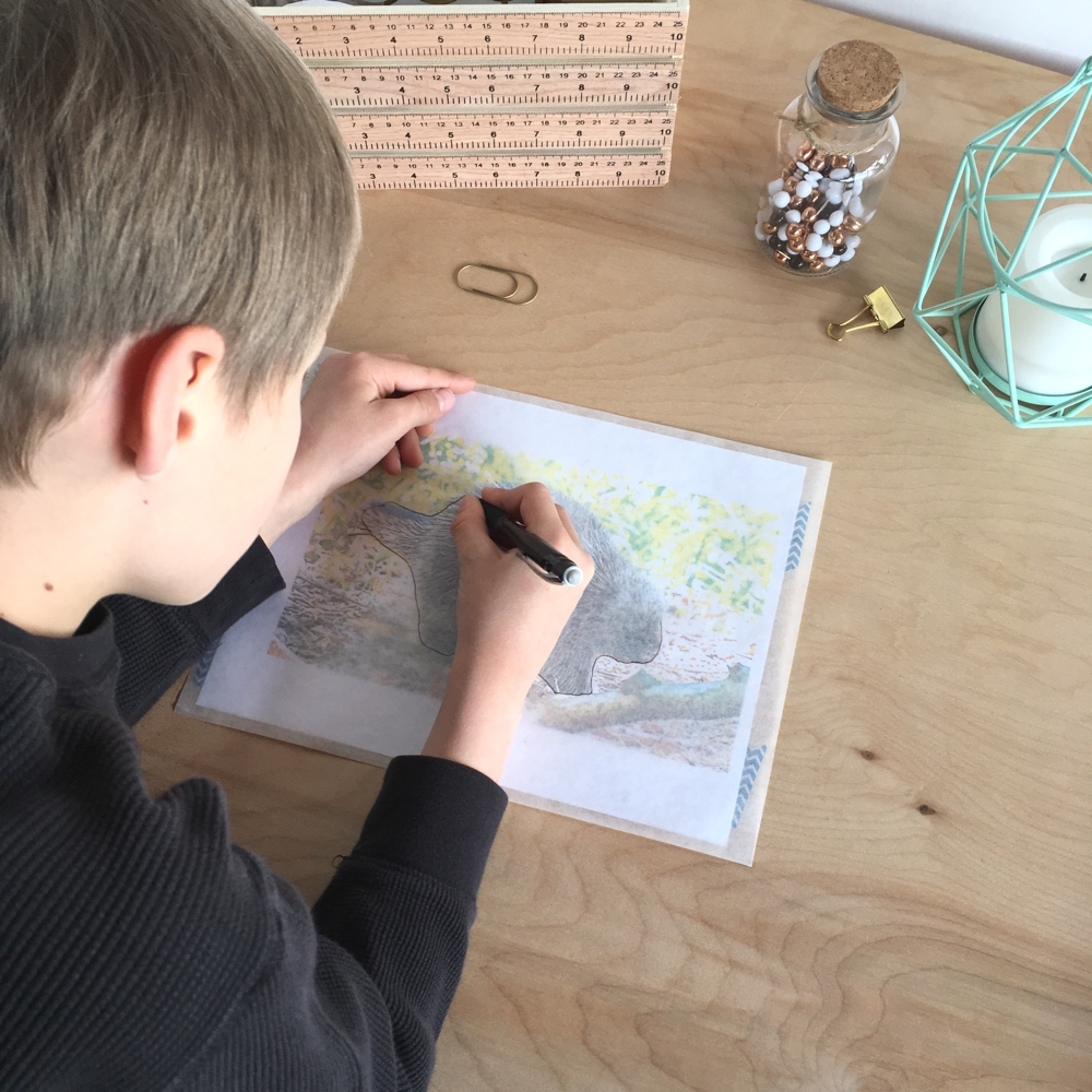 Using Tracing Paper