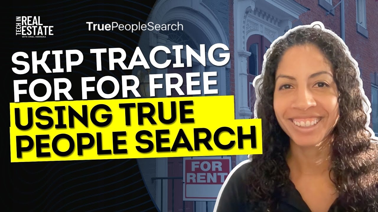 Skip Tracing For For Free Using True People Search